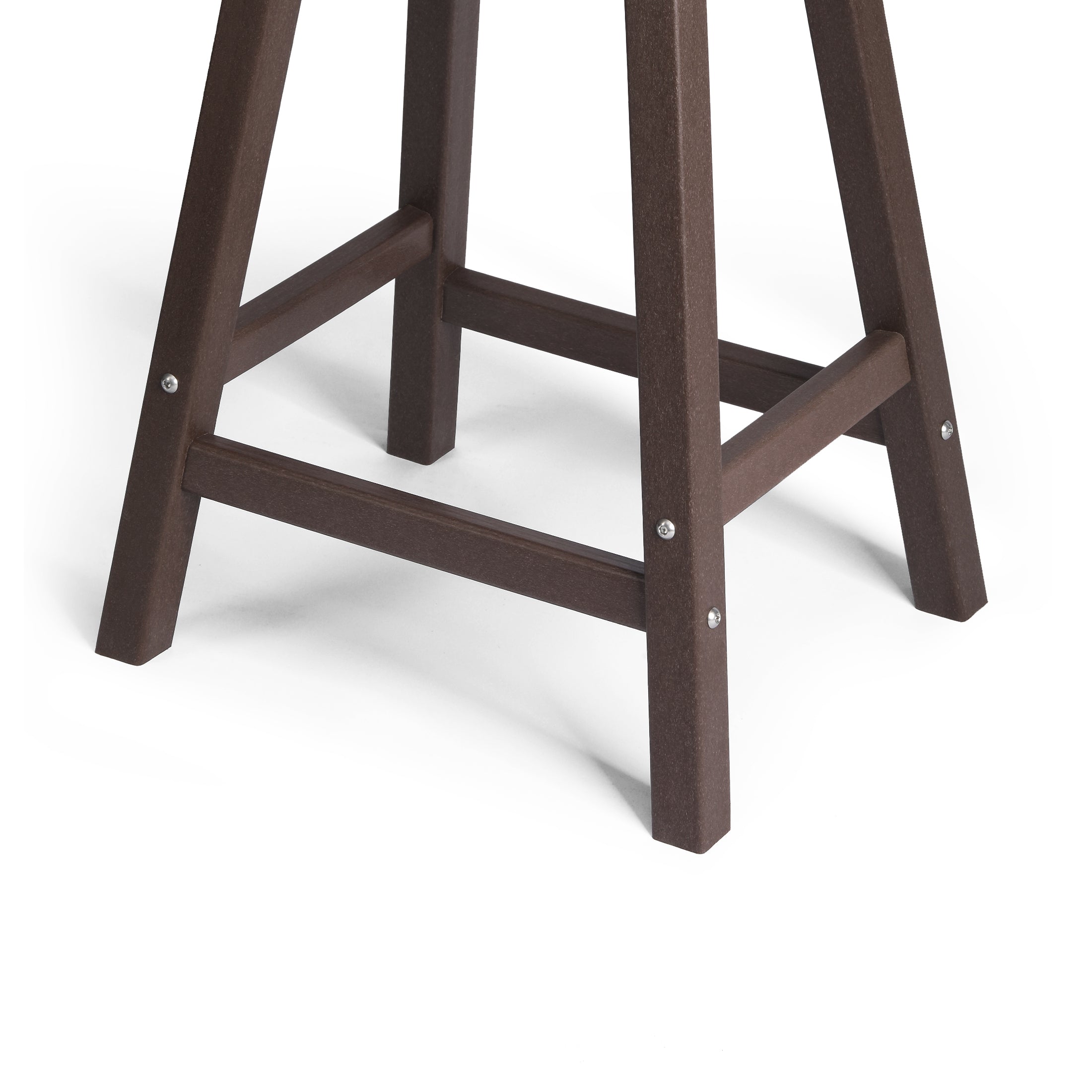 Stockholm All-Weather Outdoor Saddle Counter Stool (24" Height) Seahawk Designs Patio Bar & Counter Stools
