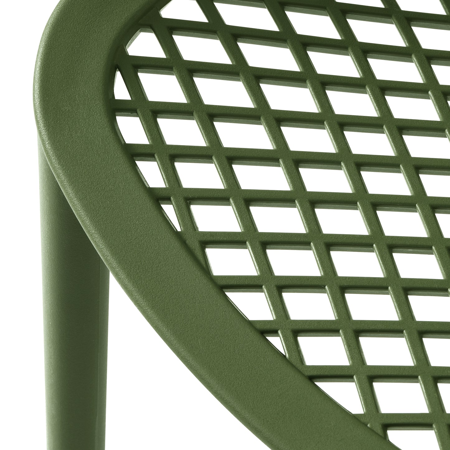 Polyform Stacking Dining Side Chair (Set of 2) Seahawk Designs Patio Dining Chairs