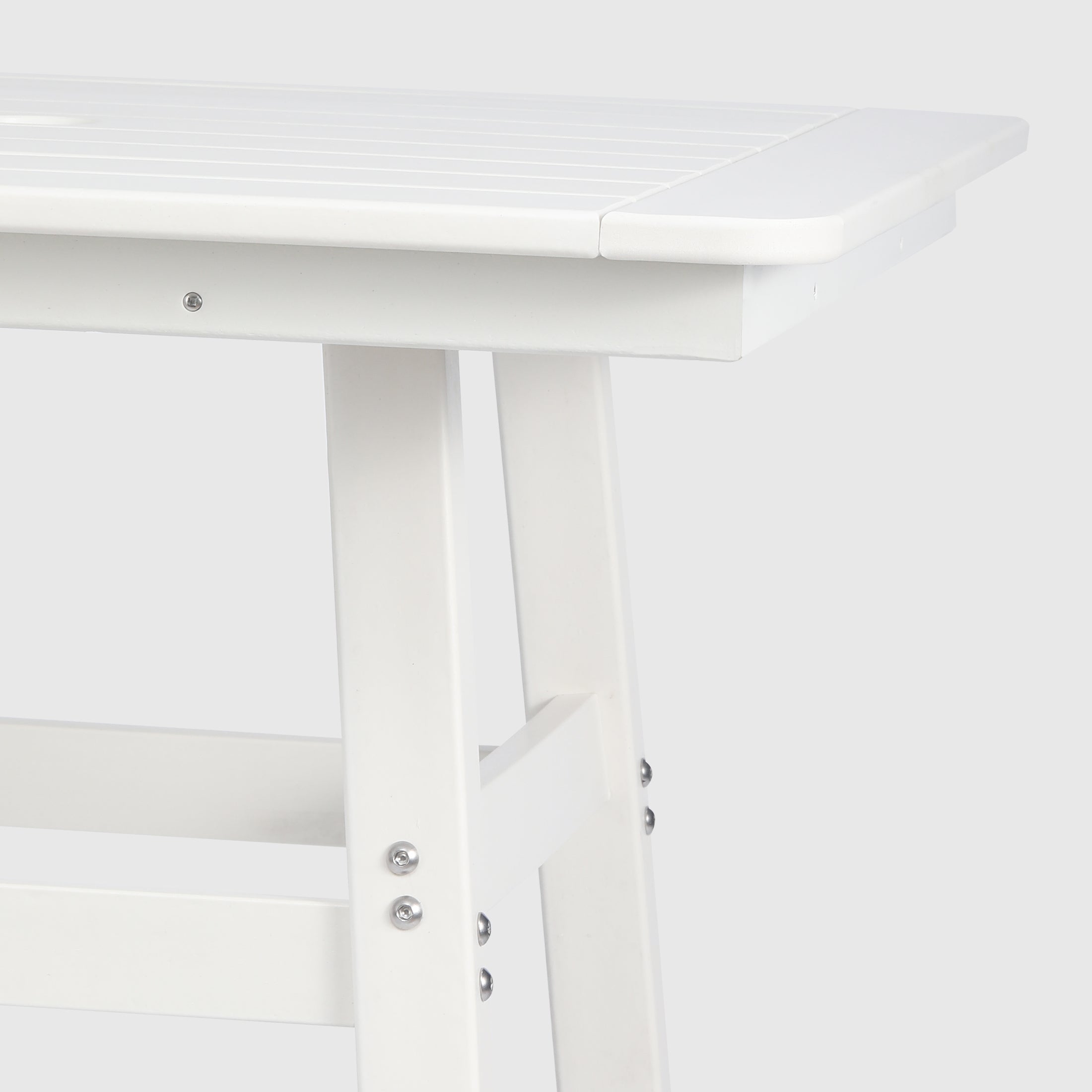 Stockholm All-Weather Outdoor Square Counter Table (31" Top) Seahawk Designs Patio Bar Tables