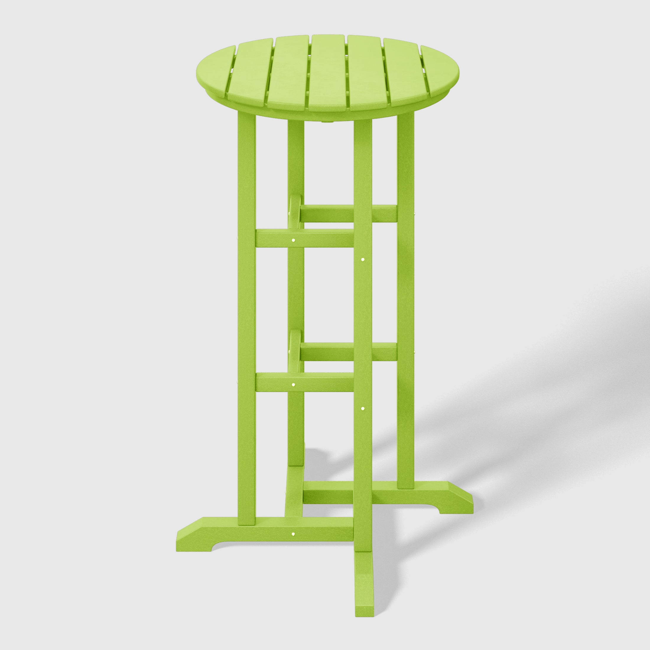 Stockholm All-Weather Outdoor Round Bar Bistro Table (42" Height) Seahawk Designs Patio Bar Tables