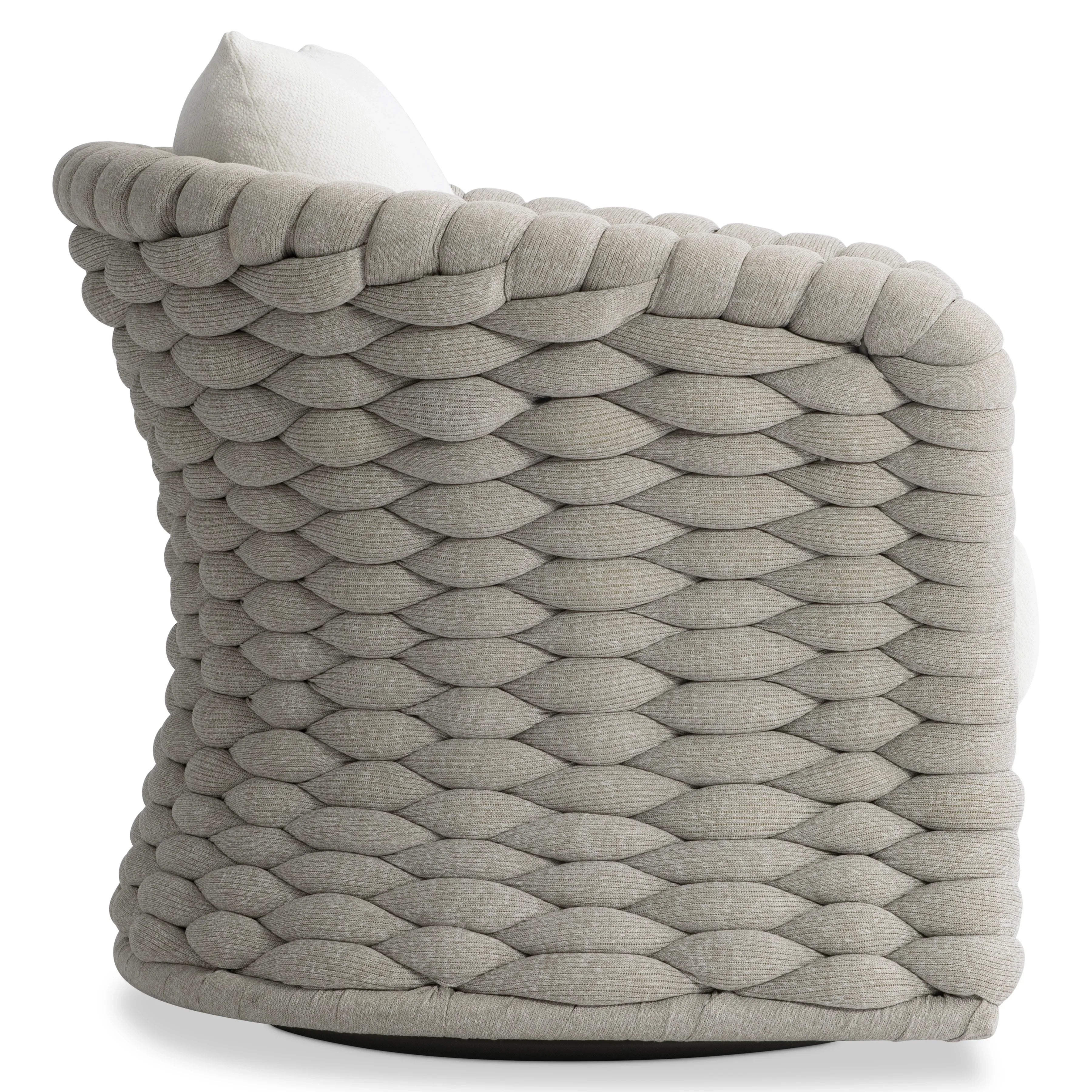 Salinas Fabric Swivel Chair Bernhardt Exteriors
