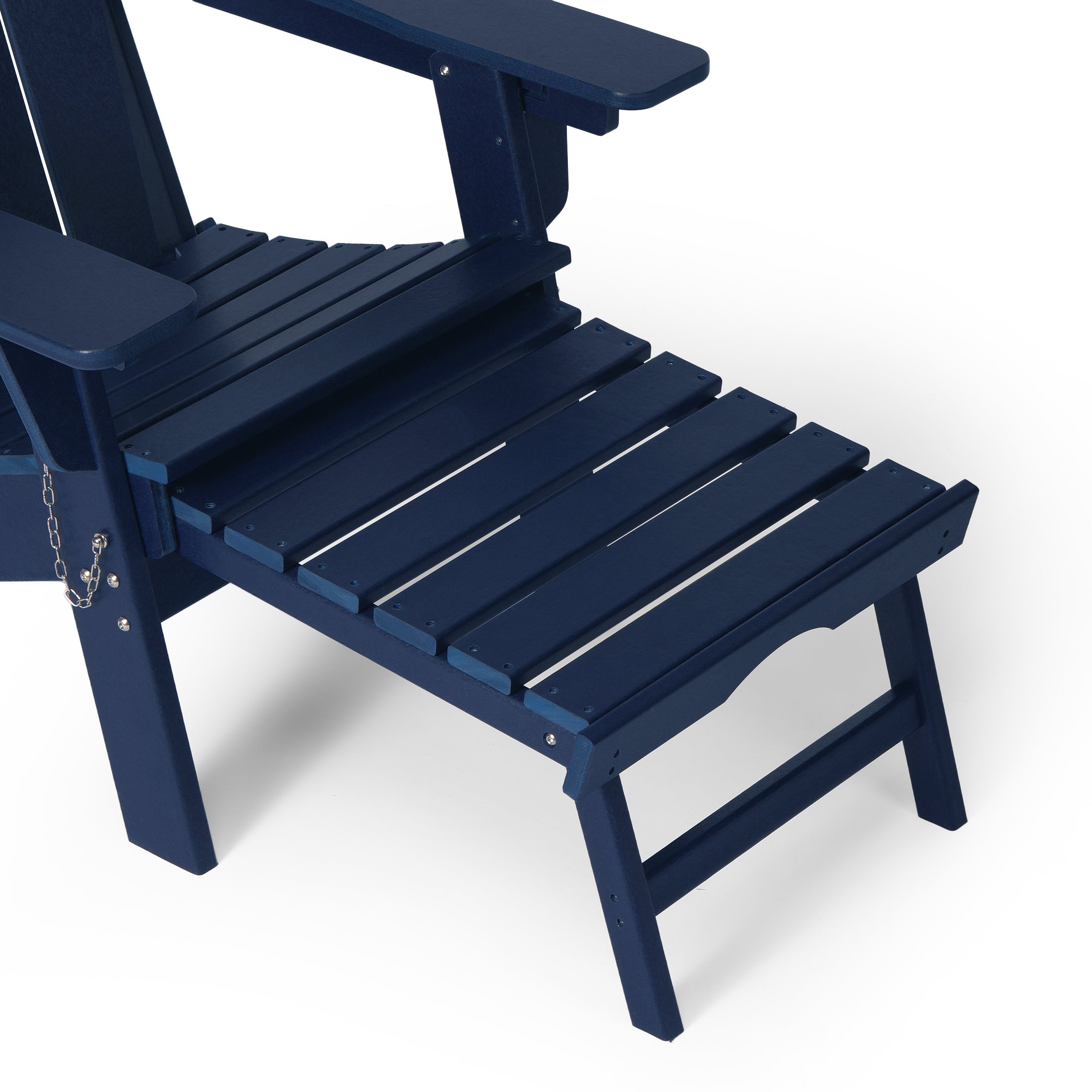 Chatham Folding Adjustable Adirondack Chair with Cup Holder and Hideaway Ottoman Seahawk Designs Adirondack Chairs