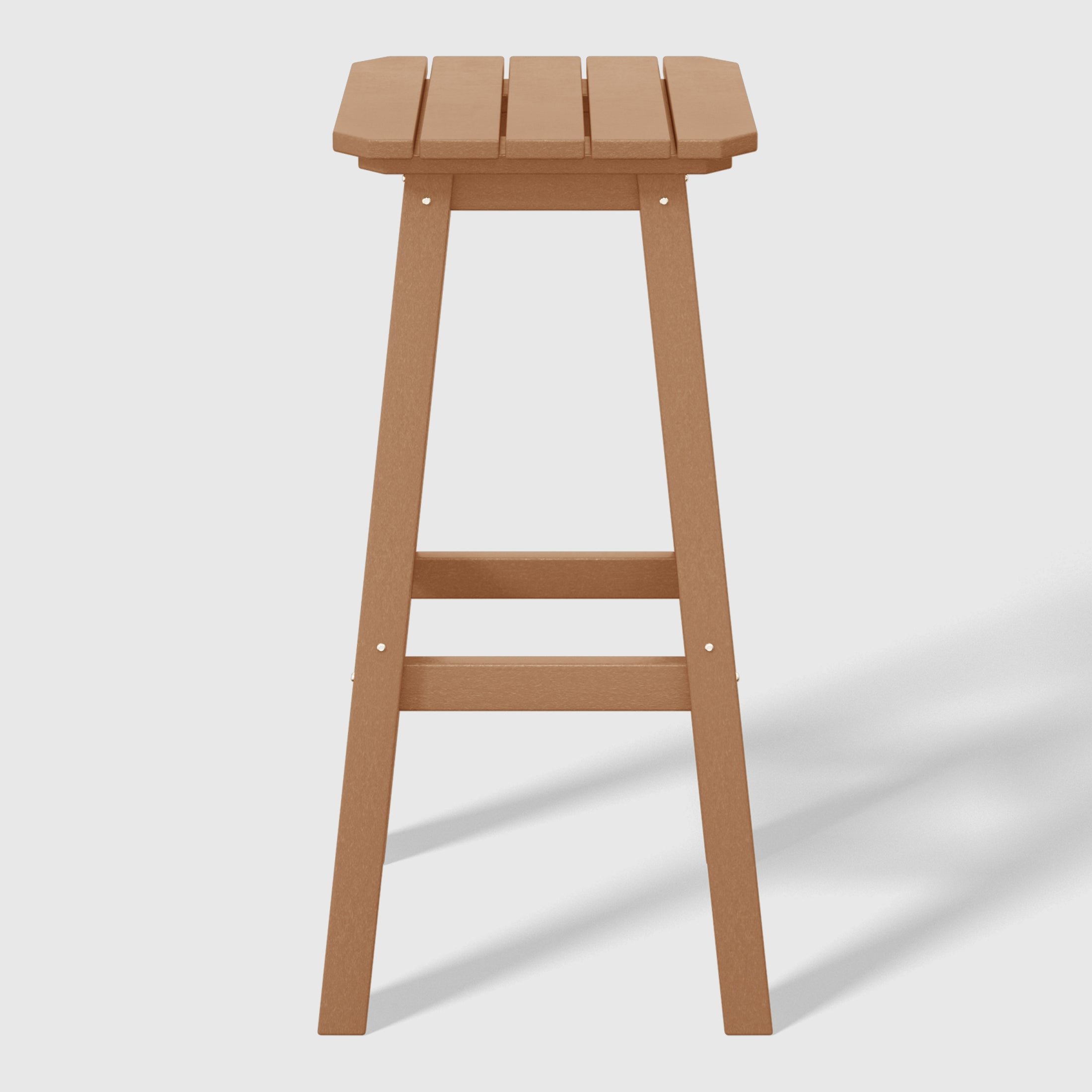 Stockholm All-Weather Outdoor Square Bar Stool (29" Height) Seahawk Designs Patio Bar & Counter Stools