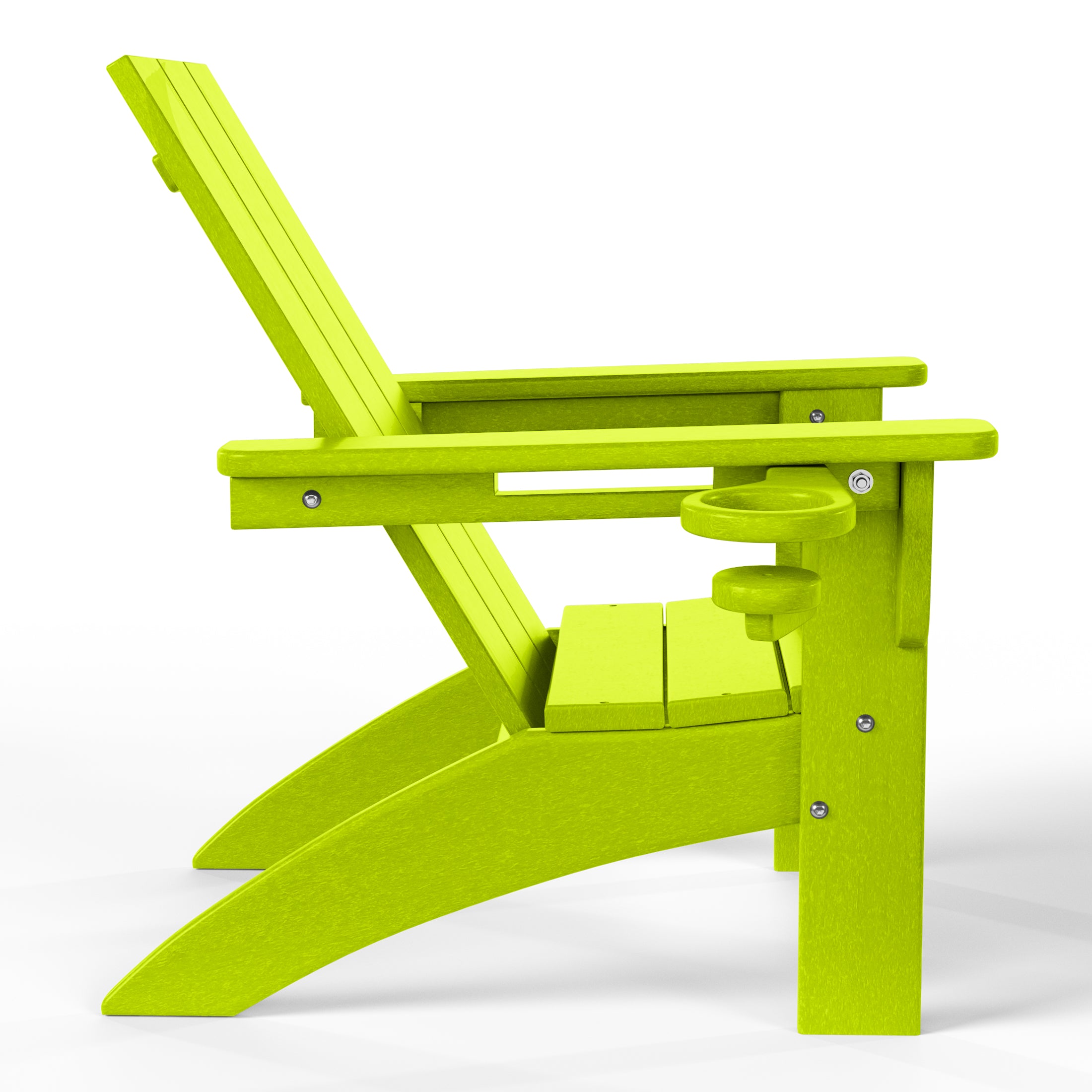 Tiny Terraces Kids Adirondack Chair with Cup Holder (Set of 2) Seahawk Designs Kids Adirondack Chairs