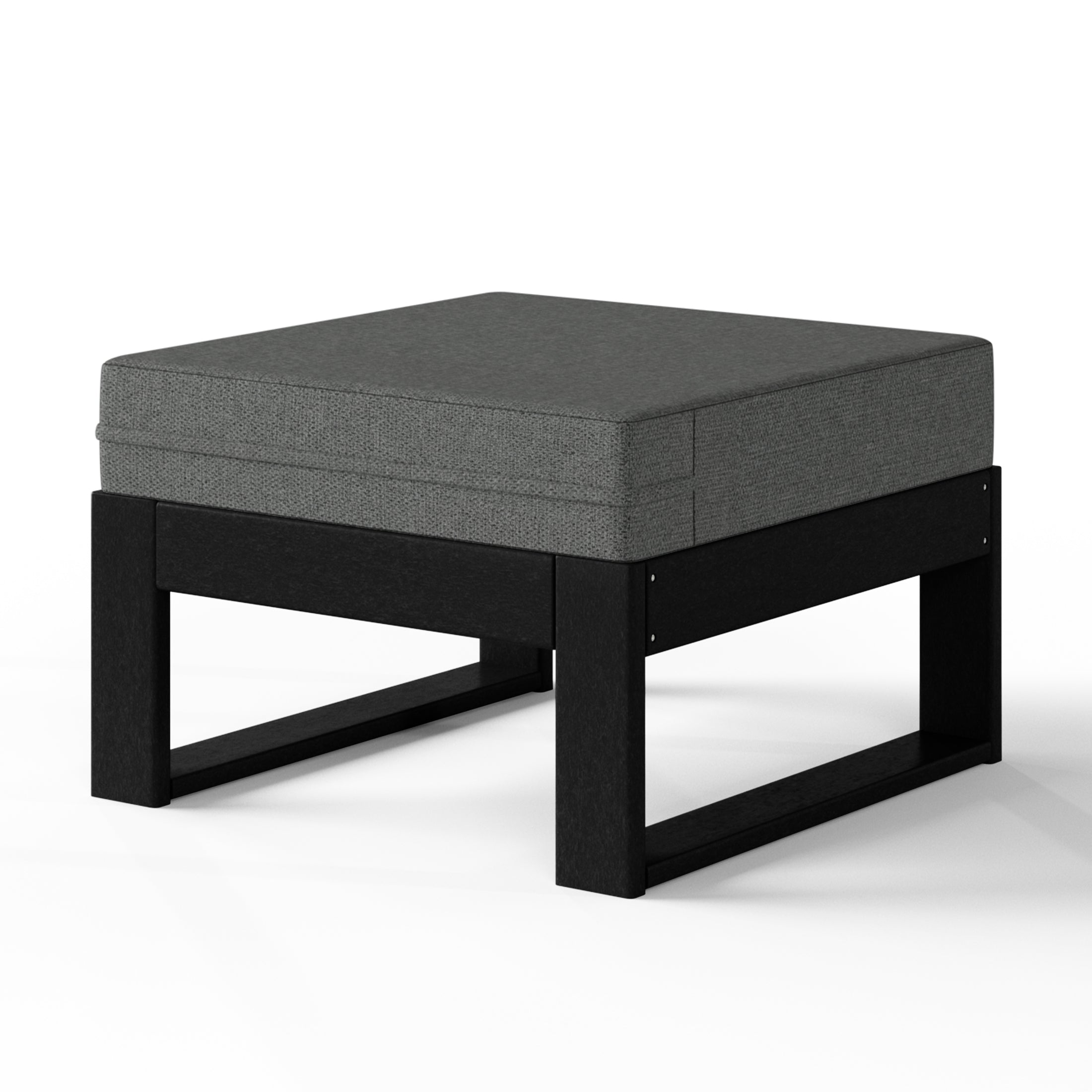 Signature All-Weather Outdoor Modular Patio Deep Seating Ottoman Seahawk Designs Patio Ottomans
