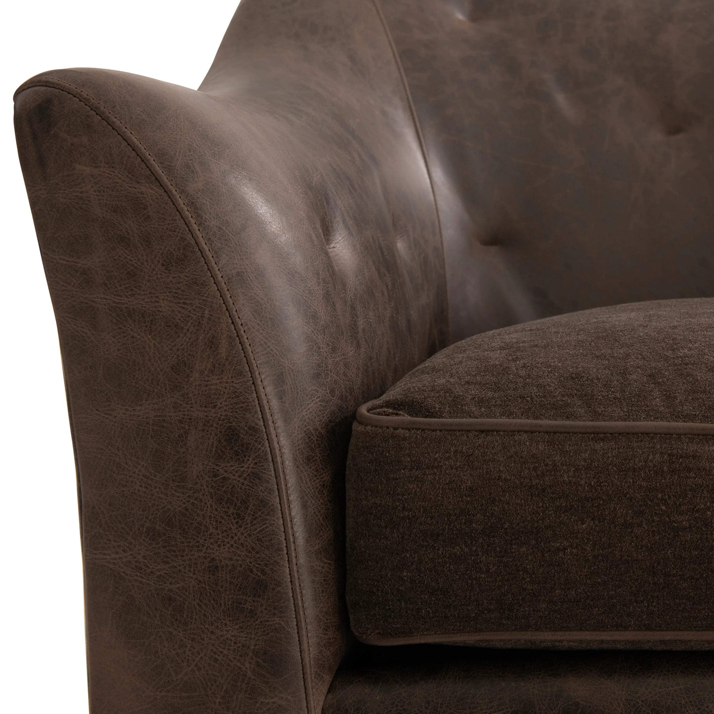 Brixton Leather Swivel Chair Bernhardt Living