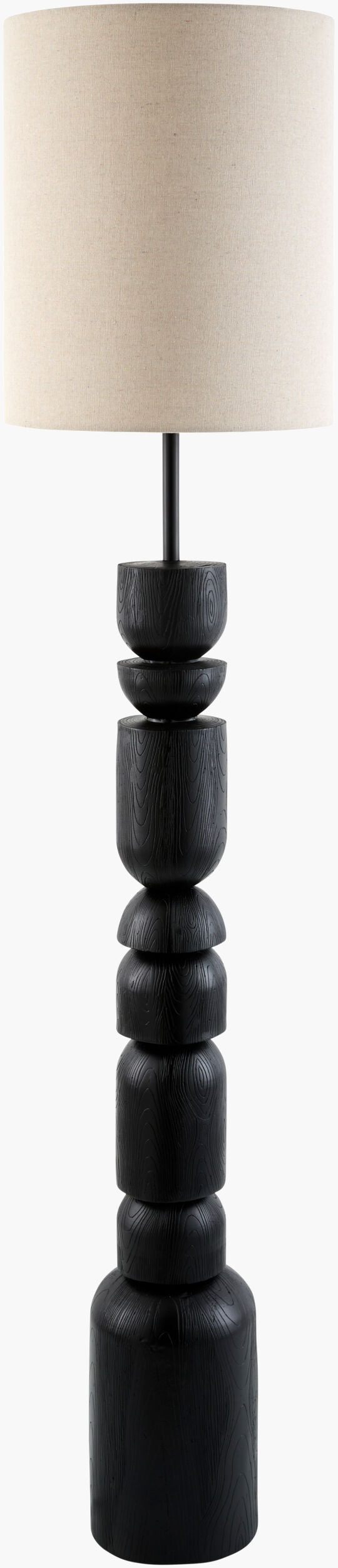Obelina Accent Floor Lamp — Black