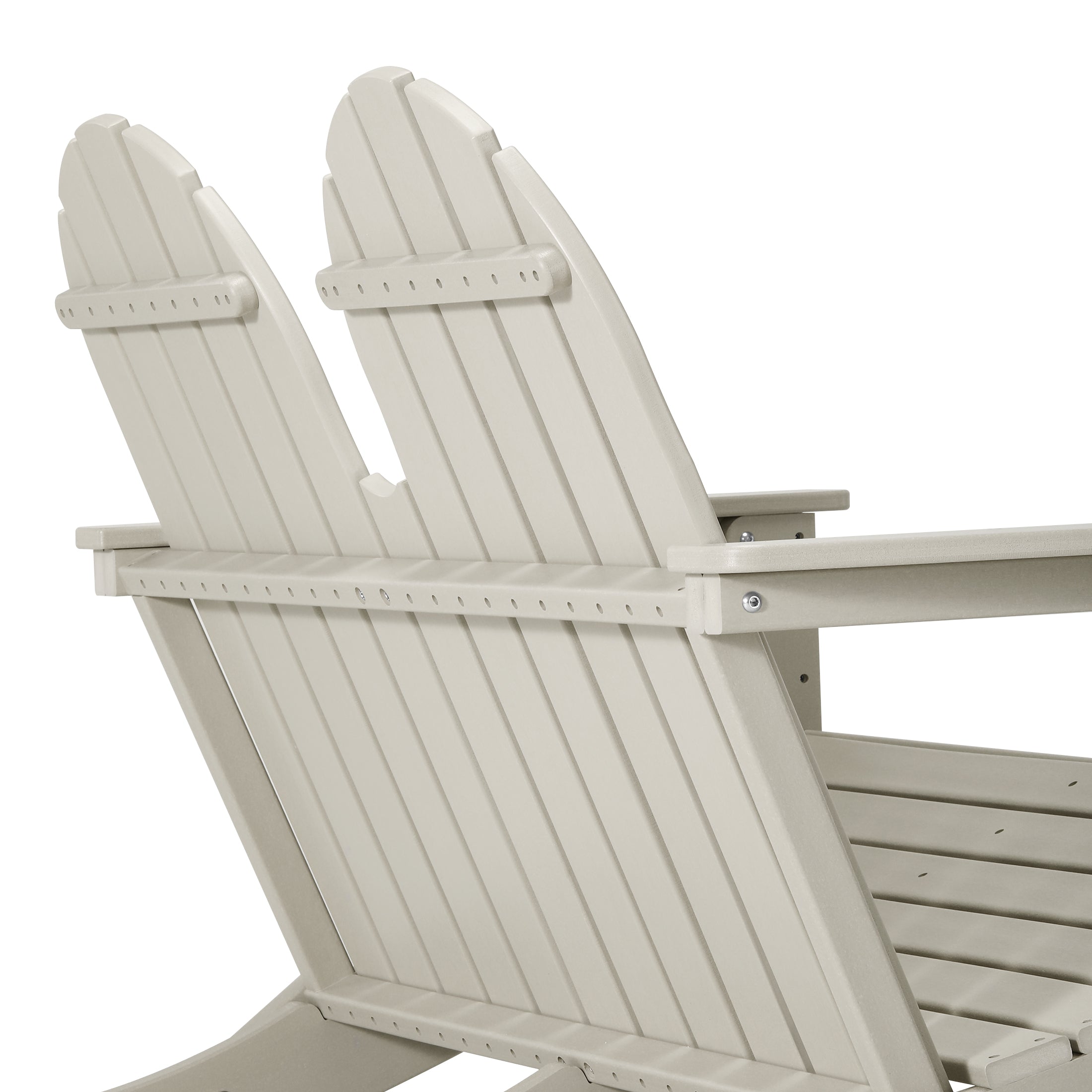 Magnolia Adirondack 49" Folding Bench Seahawk Designs Patio Benches