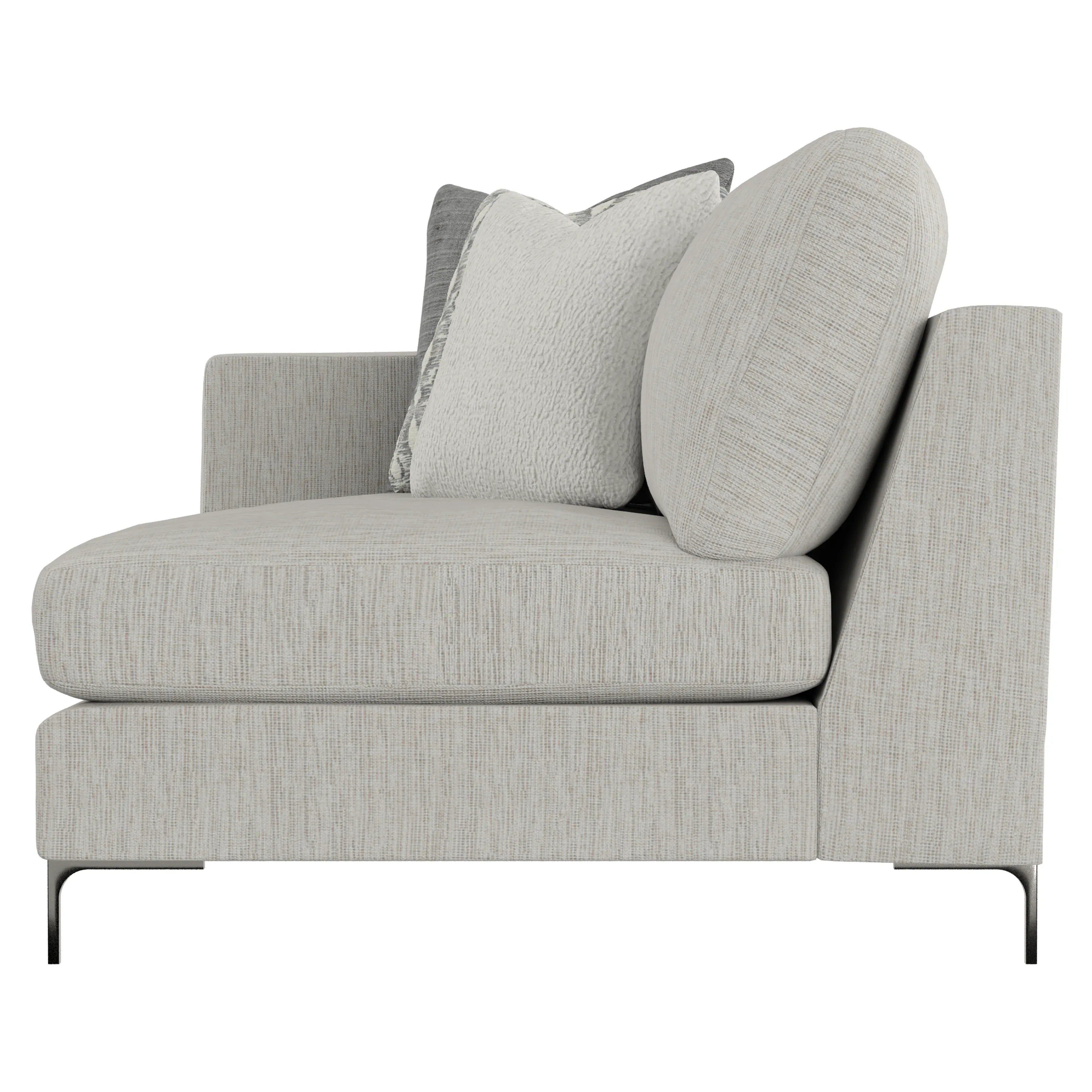 Eden Fabric Left Arm Loveseat Bernhardt Interiors