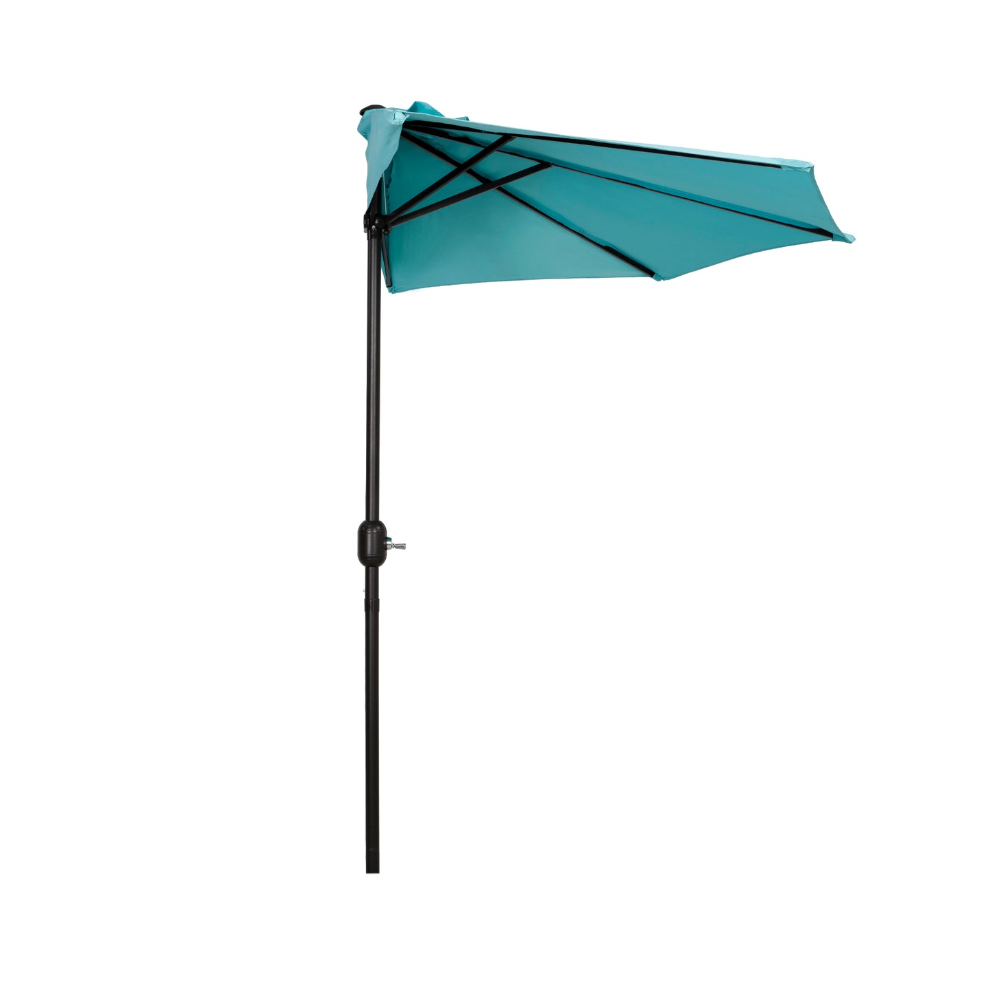 Kona 9ft Half Market Umbrella Turquise Seahawk Designs Patio Umbrellas