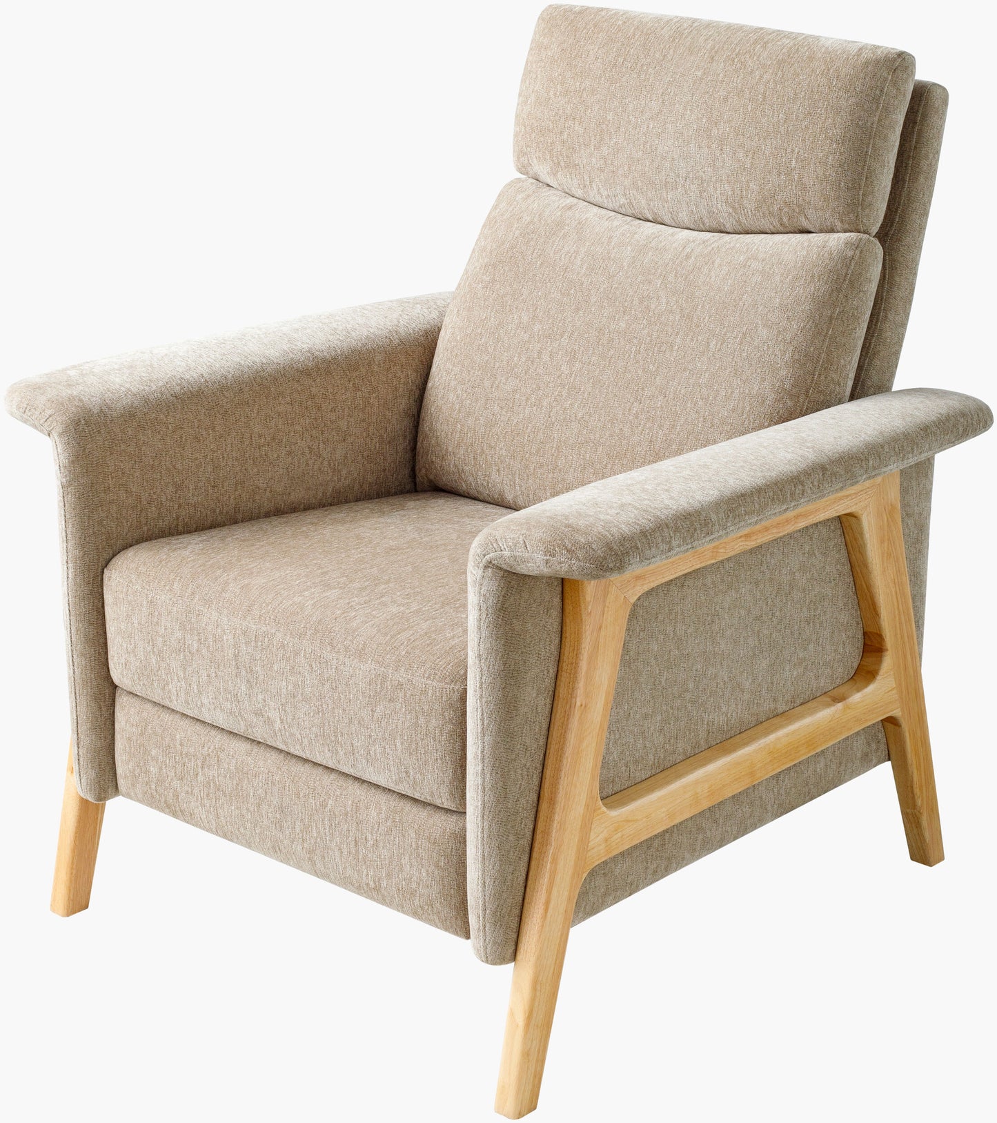 Scot Recliner — Beige/Tan