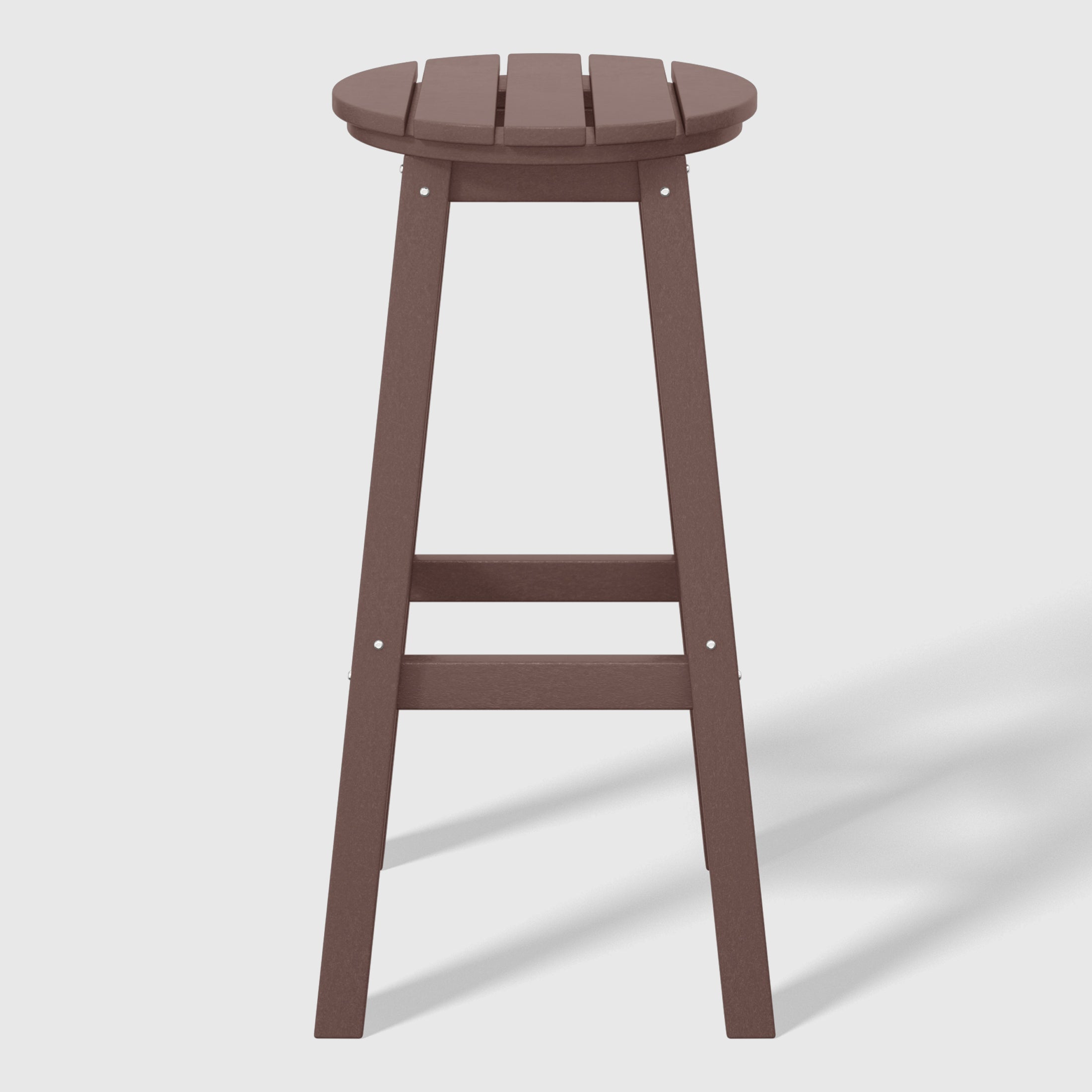 Stockholm All-Weather Outdoor Round Bar Stool (29" Height) Seahawk Designs Patio Bar & Counter Stools