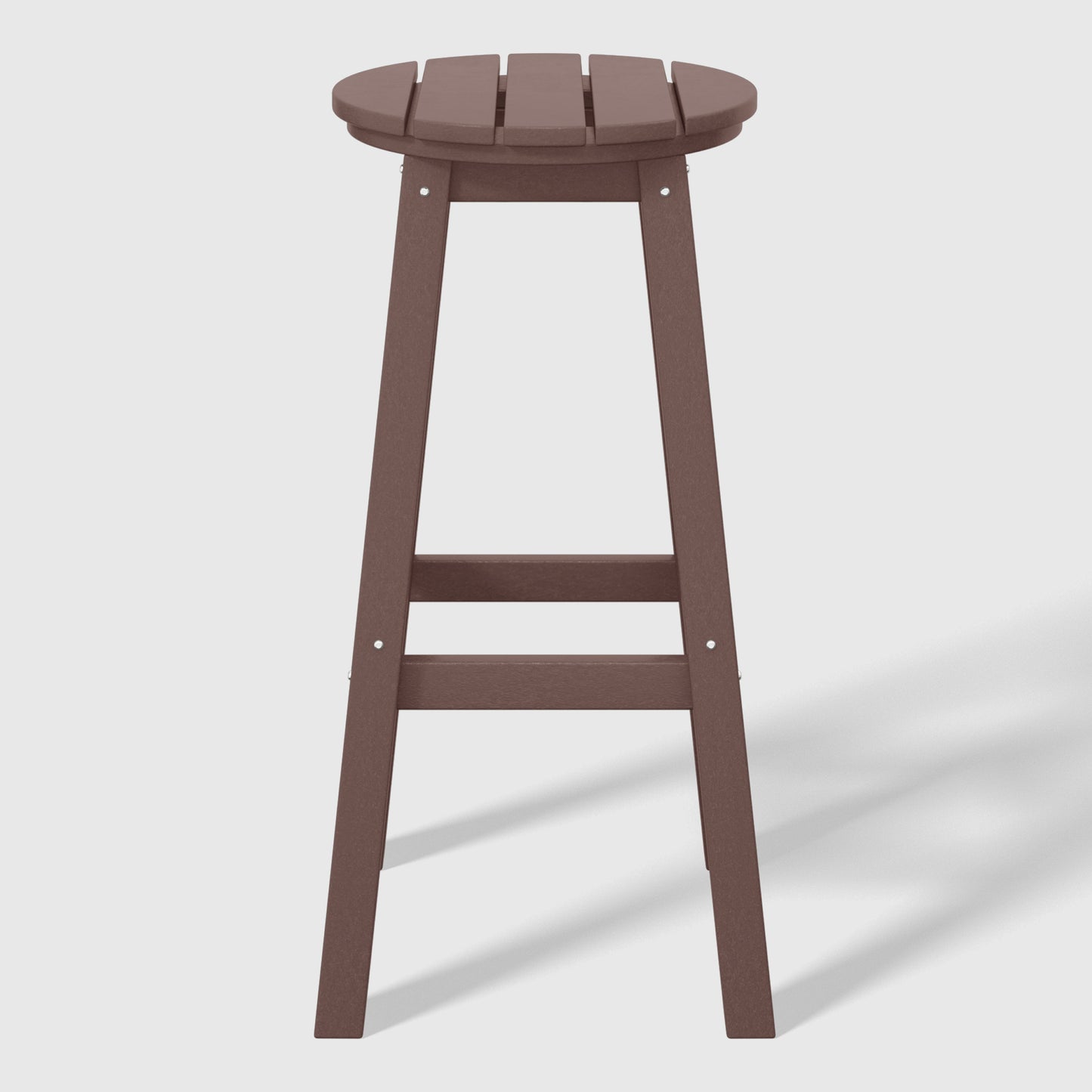 Stockholm All-Weather Outdoor Round Bar Stool (29" Height) Seahawk Designs Patio Bar & Counter Stools
