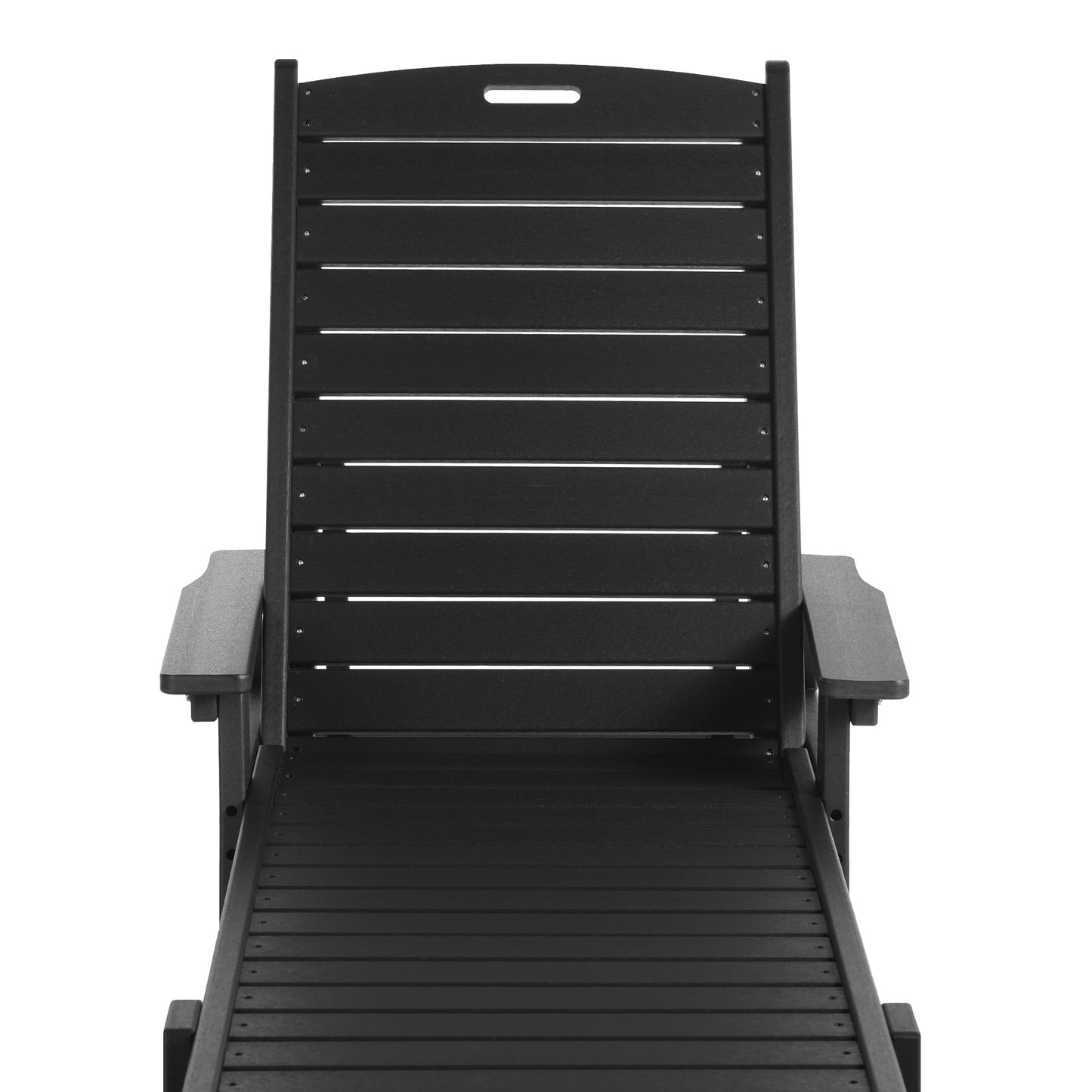 Santa Monica All-Weather Outdoor Reclining Sun Lounger with Arm Rests Seahawk Designs Patio Chaise Lounges