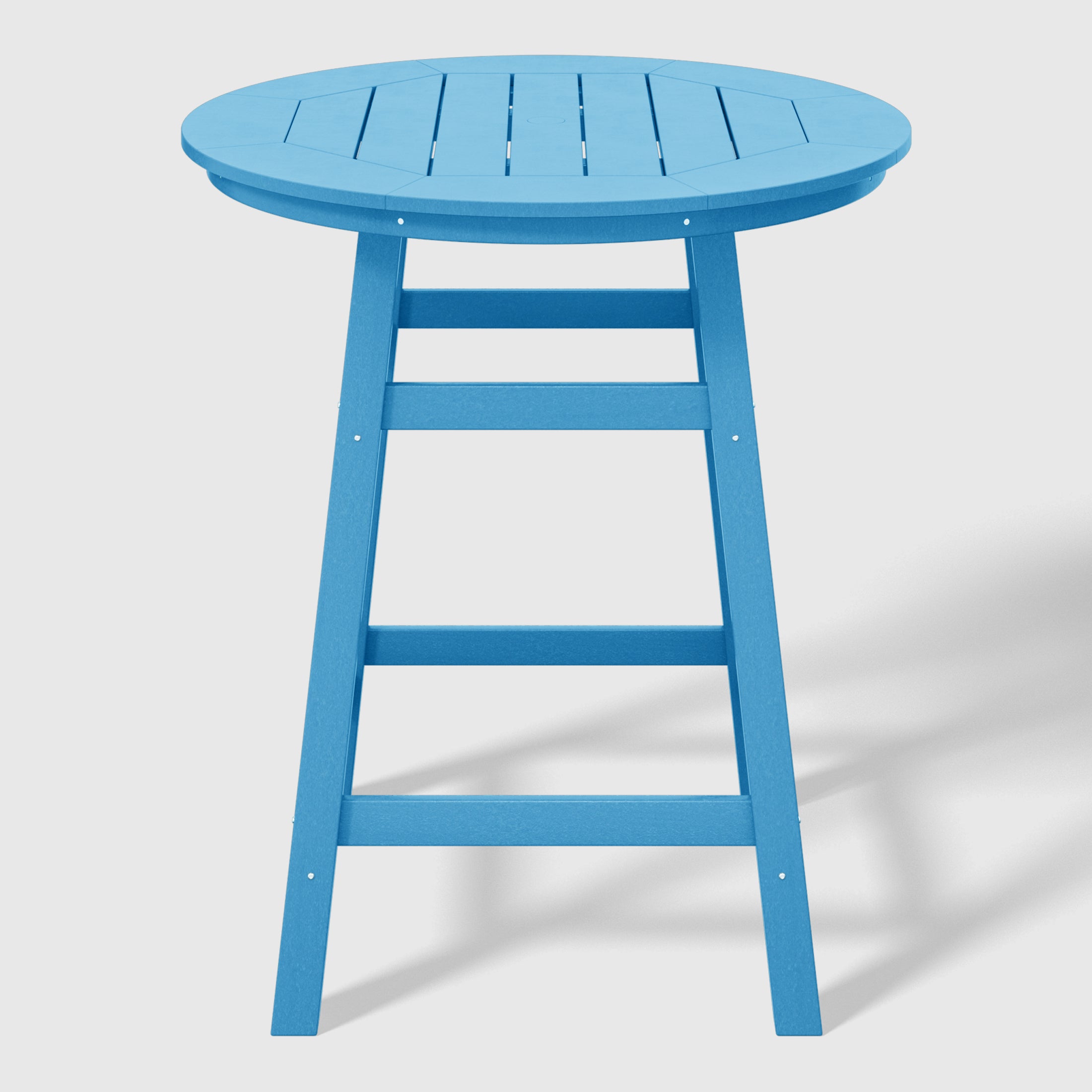 Stockholm All-Weather Outdoor 35" Round Counter Table (37" Height) Seahawk Designs Patio Bar Tables