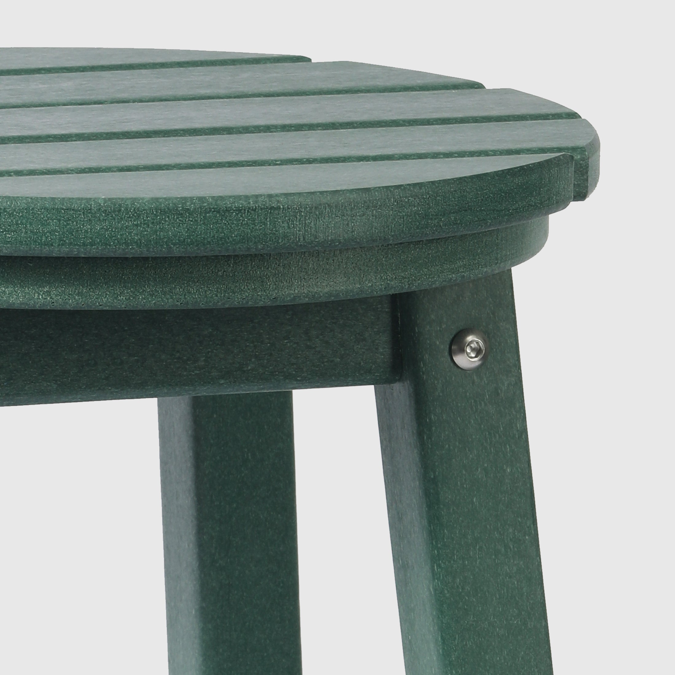 Stockholm All-Weather Outdoor Round Bar Stool (29" Height) Seahawk Designs Patio Bar & Counter Stools