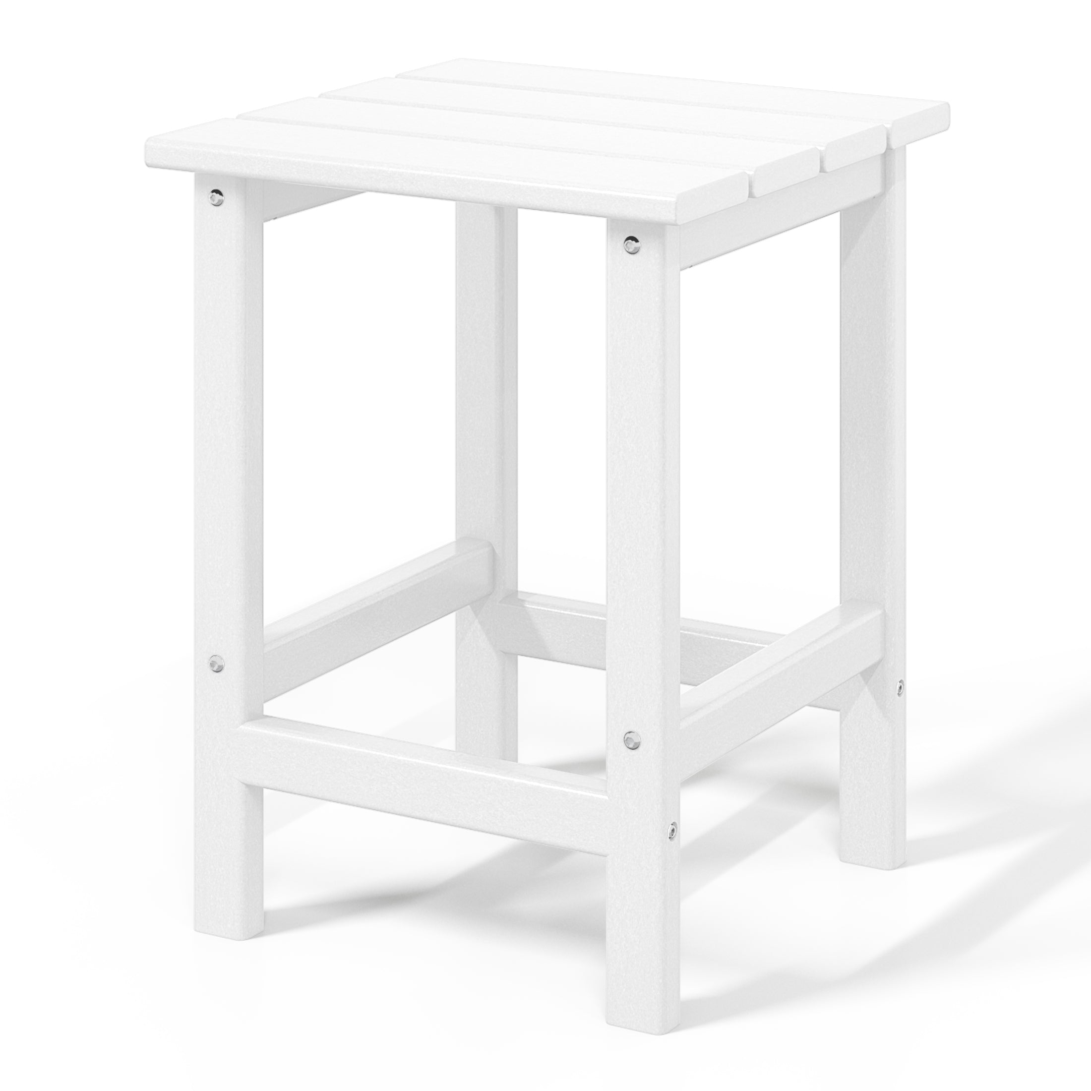 Tuscany All-Weather Outdoor Side Table (18" Height) Seahawk Designs Patio Side Tables
