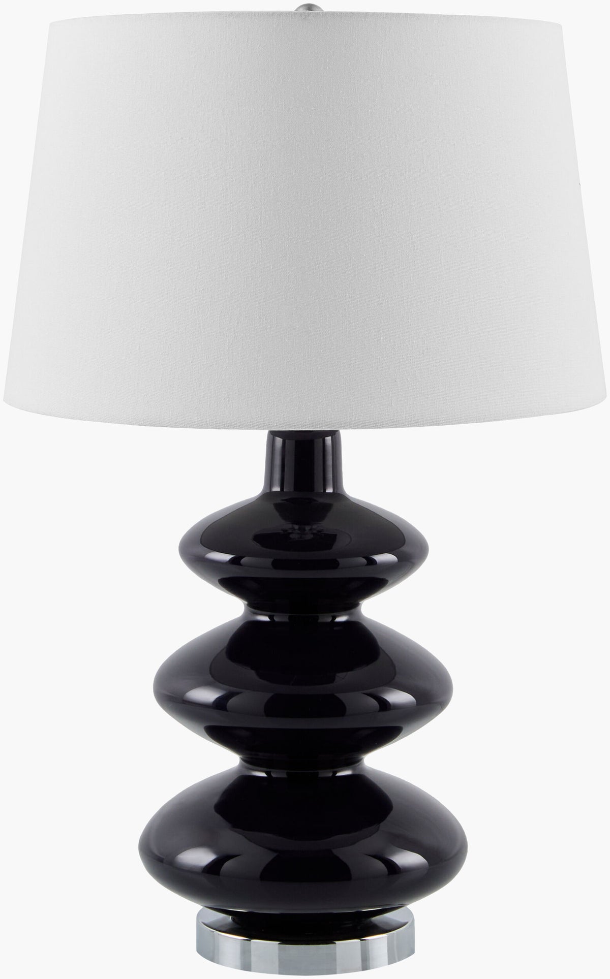 Olive Accent Table Lamp — Dark Blue