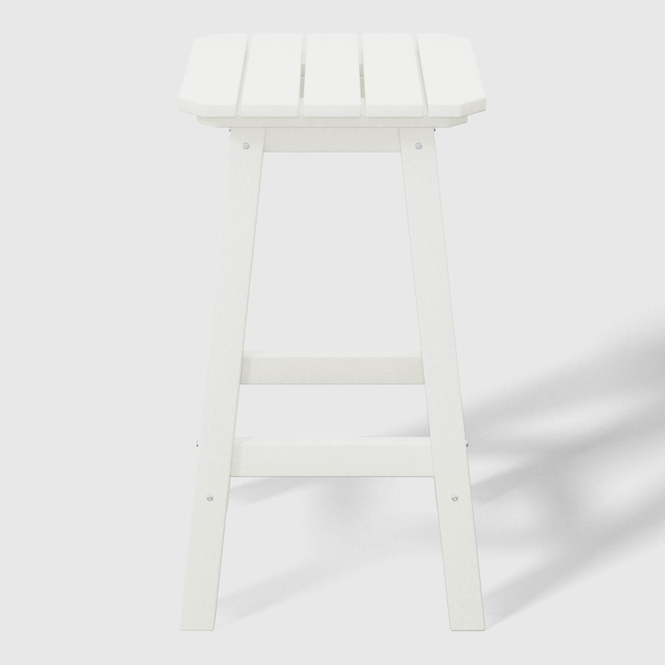 Stockholm All-Weather Outdoor Square Counter Stool (24" Seat Height) Seahawk Designs Patio Bar & Counter Stools