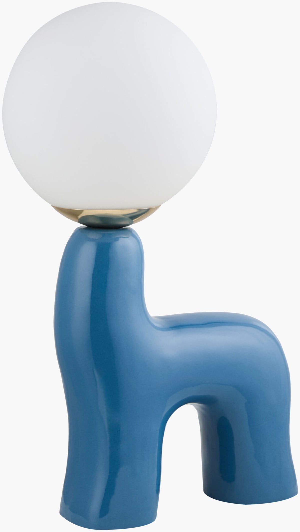 Opal Accent Table Lamp — Blue