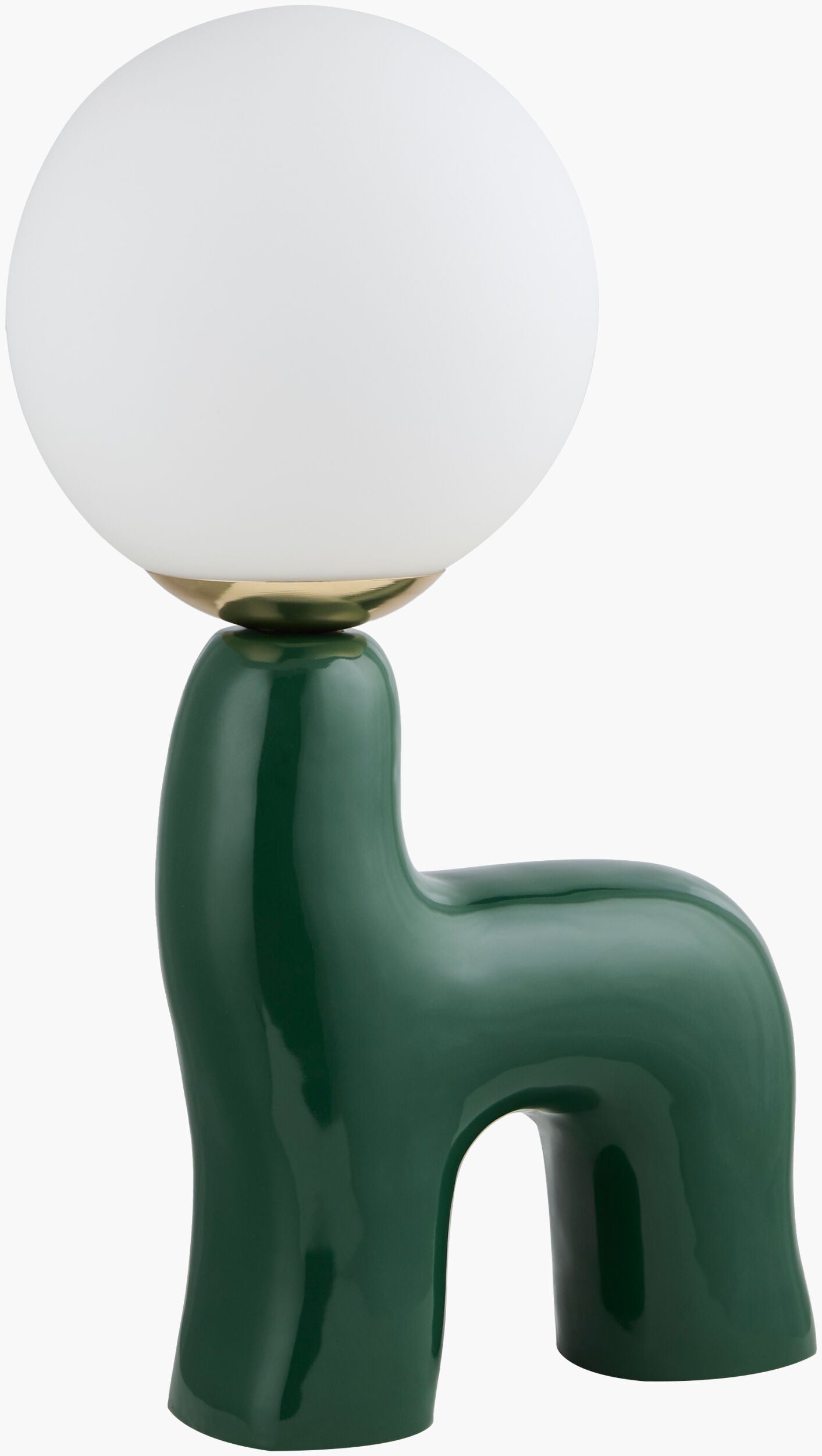 Opal Accent Table Lamp — Green