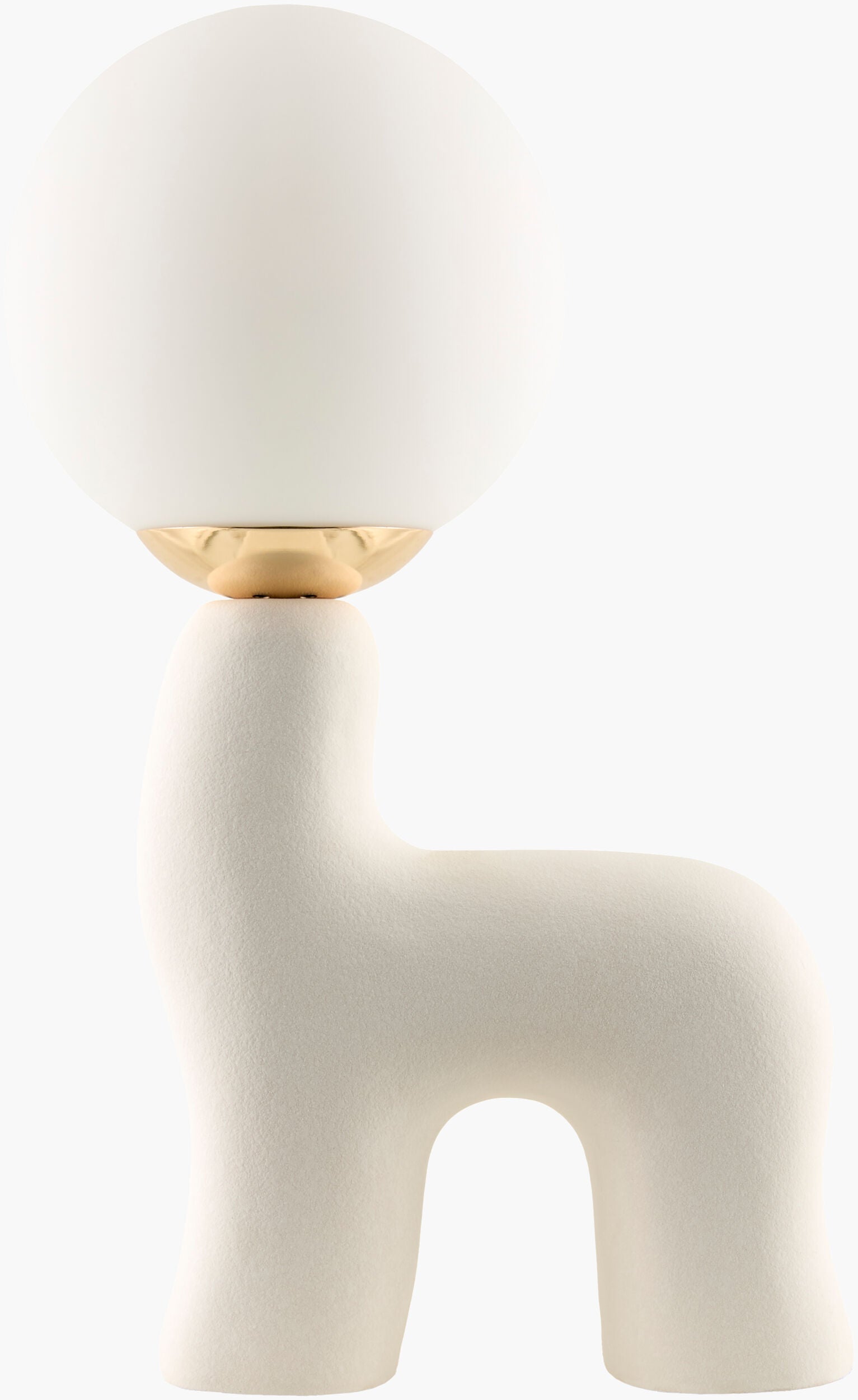 Opal Accent Table Lamp — White