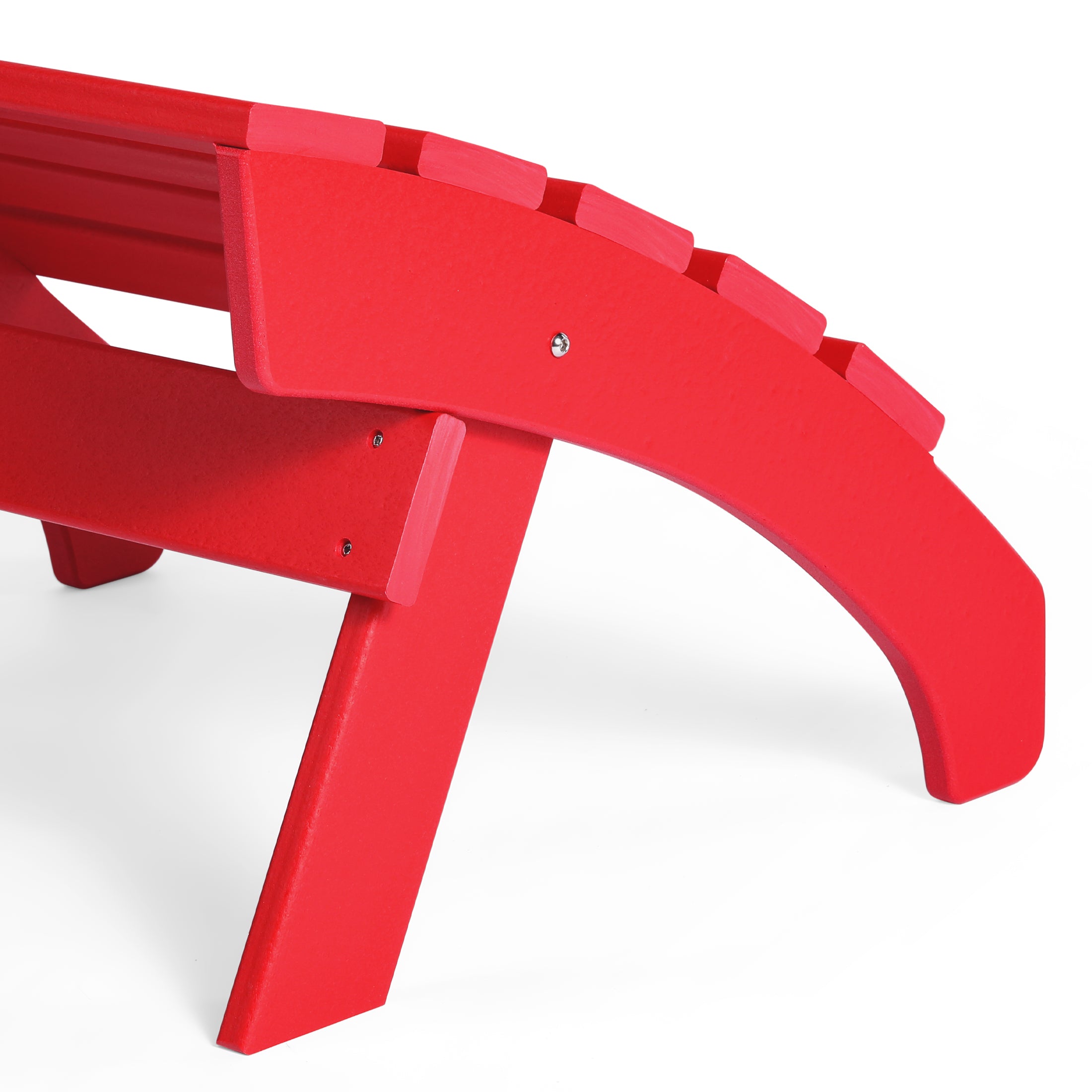 Westport All-Weather Outdoor Adirondack Folding Foot Rest/Ottoman Seahawk Designs Patio Ottomans