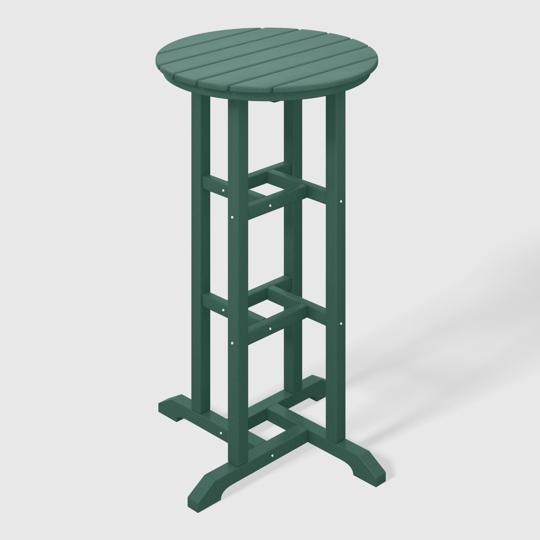 Stockholm All-Weather Outdoor Round Bar Bistro Table (42" Height) Seahawk Designs Patio Bar Tables