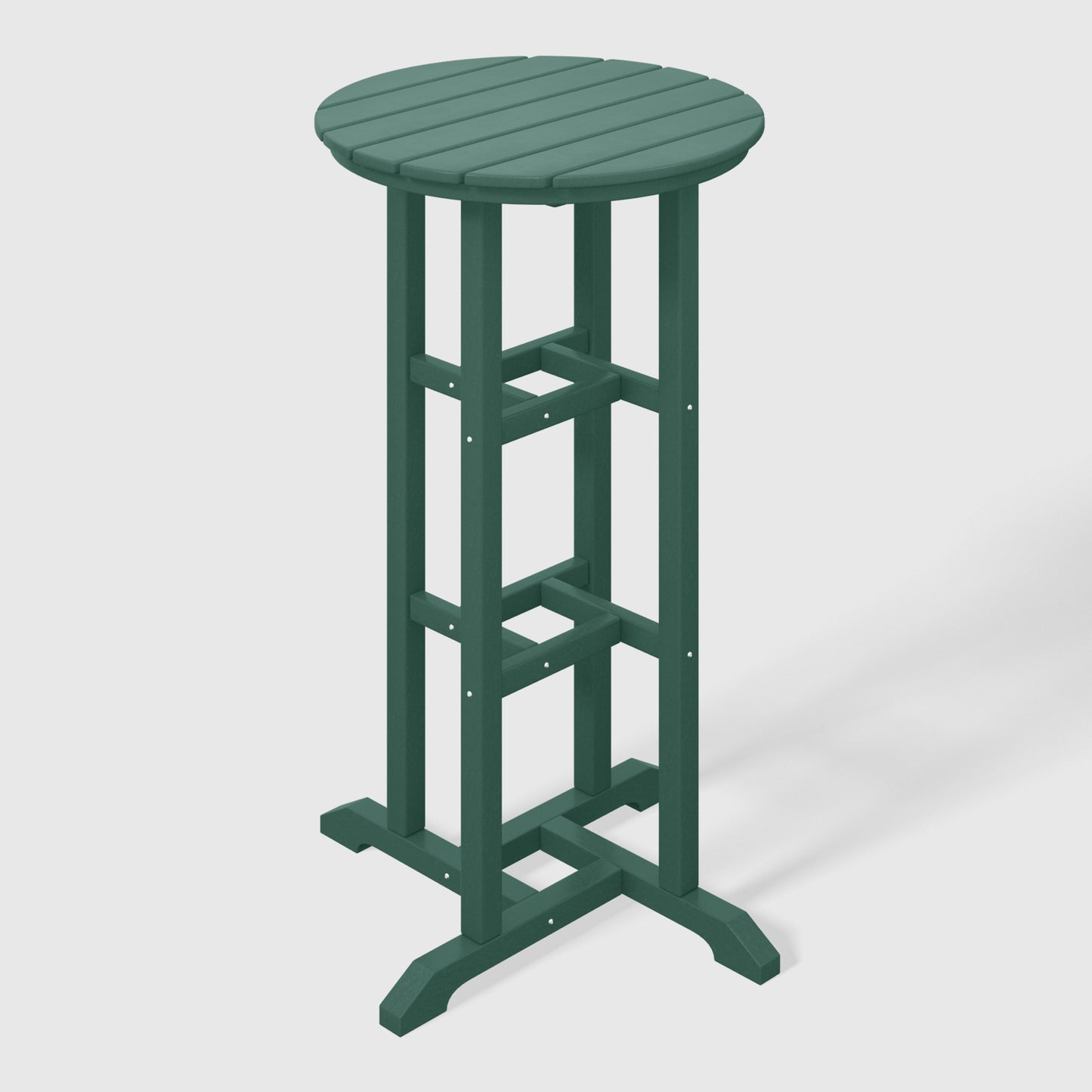 Stockholm All-Weather Outdoor Round Bar Bistro Table (42" Height) Seahawk Designs Patio Bar Tables