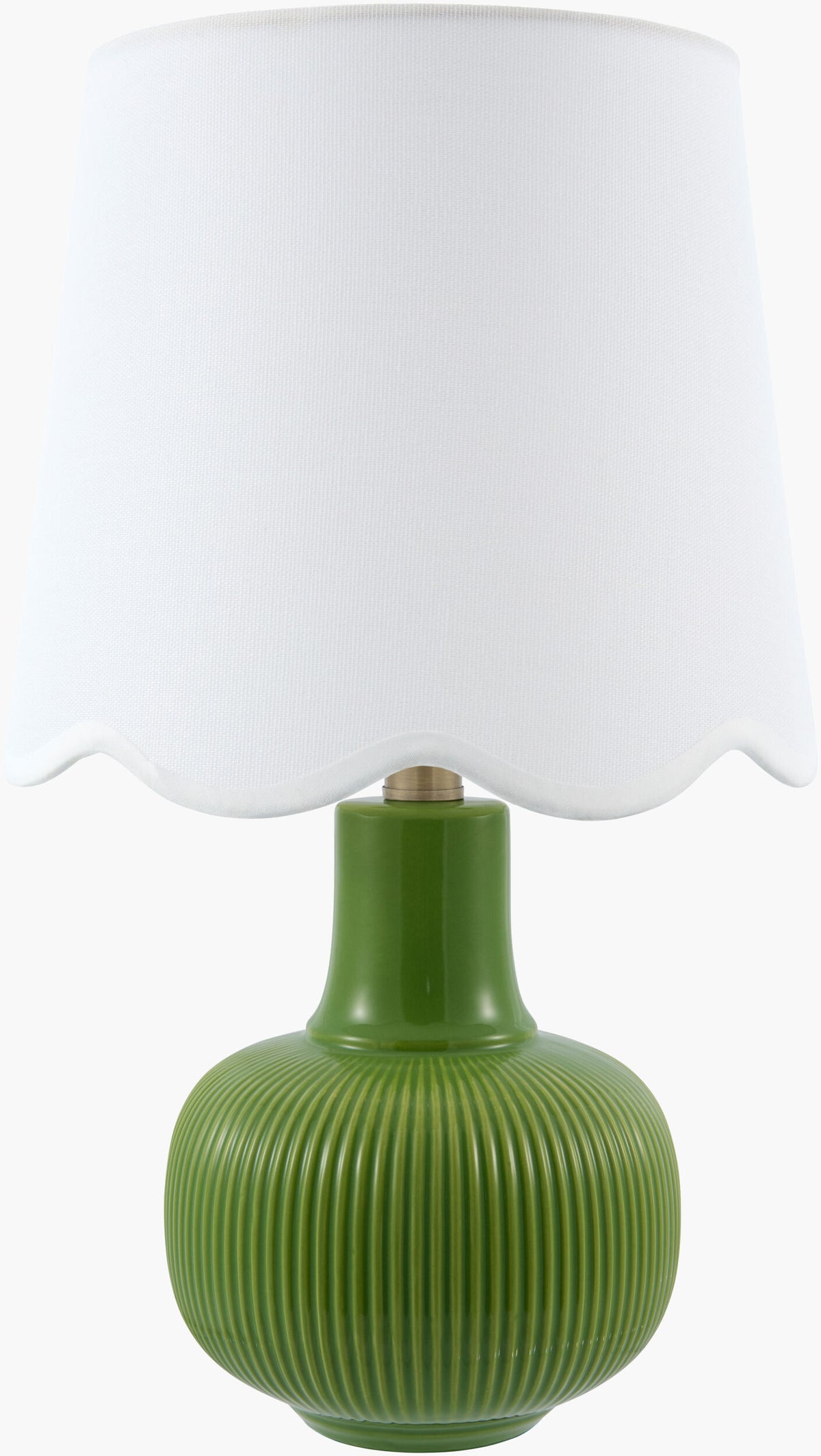 Ormelle Accent Table Lamp — Green