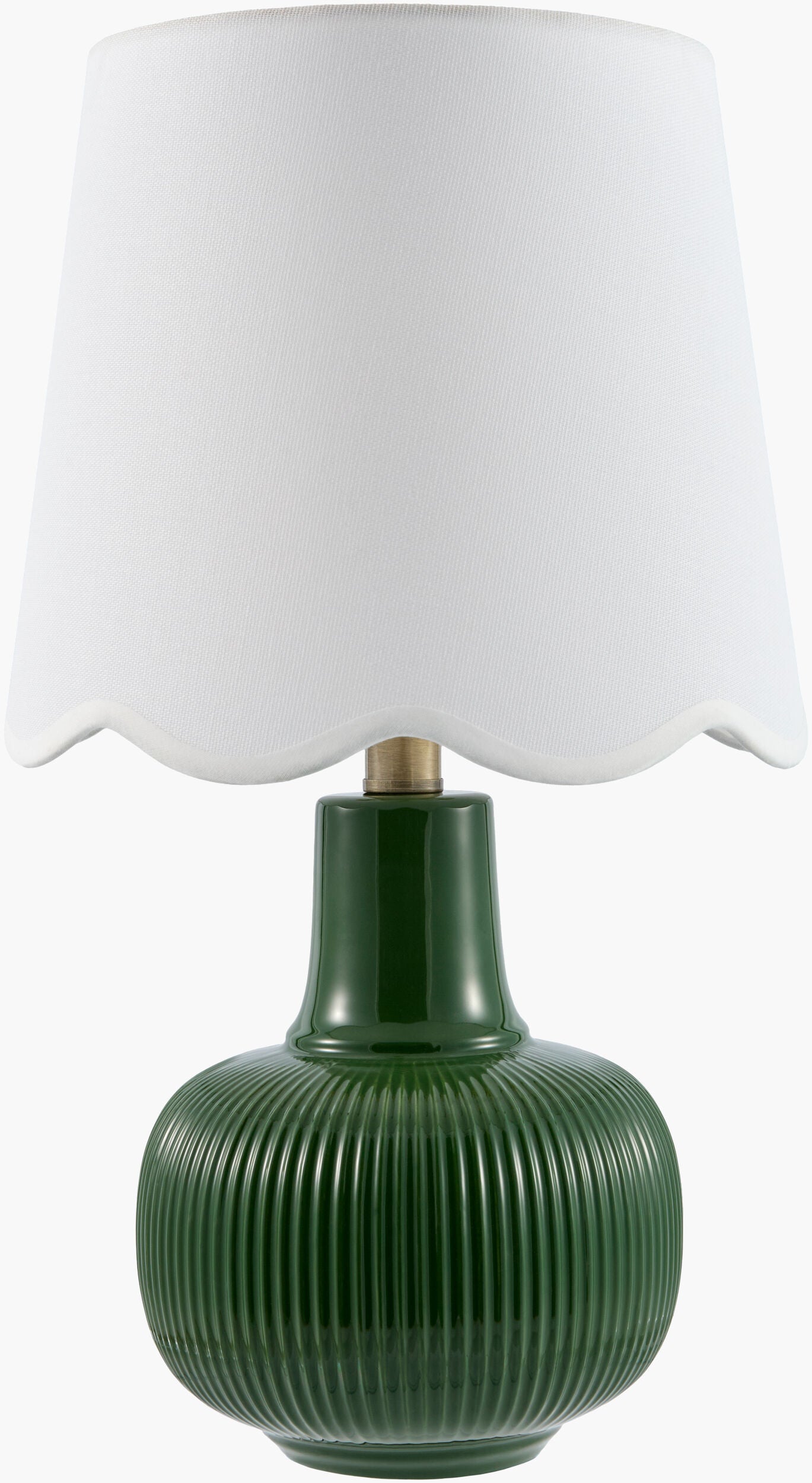 Ormelle Accent Table Lamp — Dark Green
