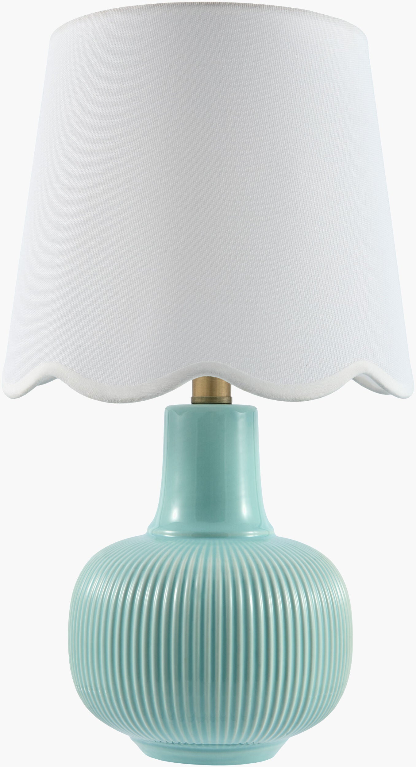 Ormelle Accent Table Lamp — Aqua