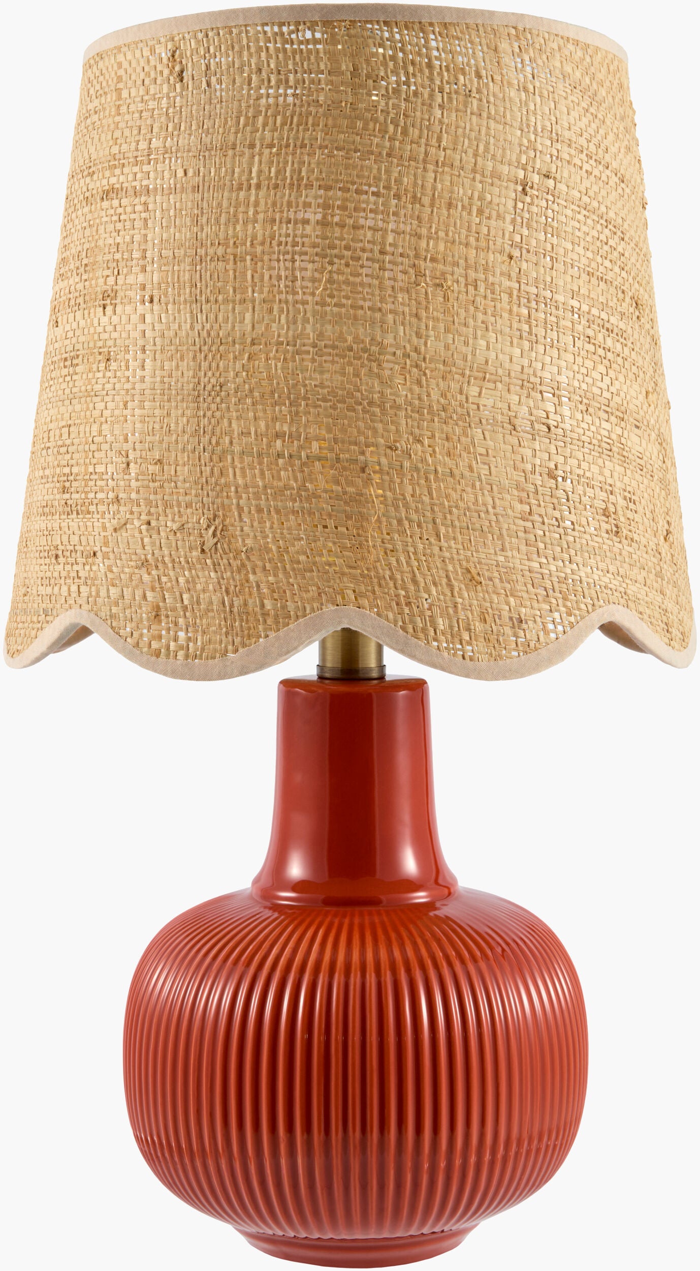 Ormelle Accent Table Lamp — Brick