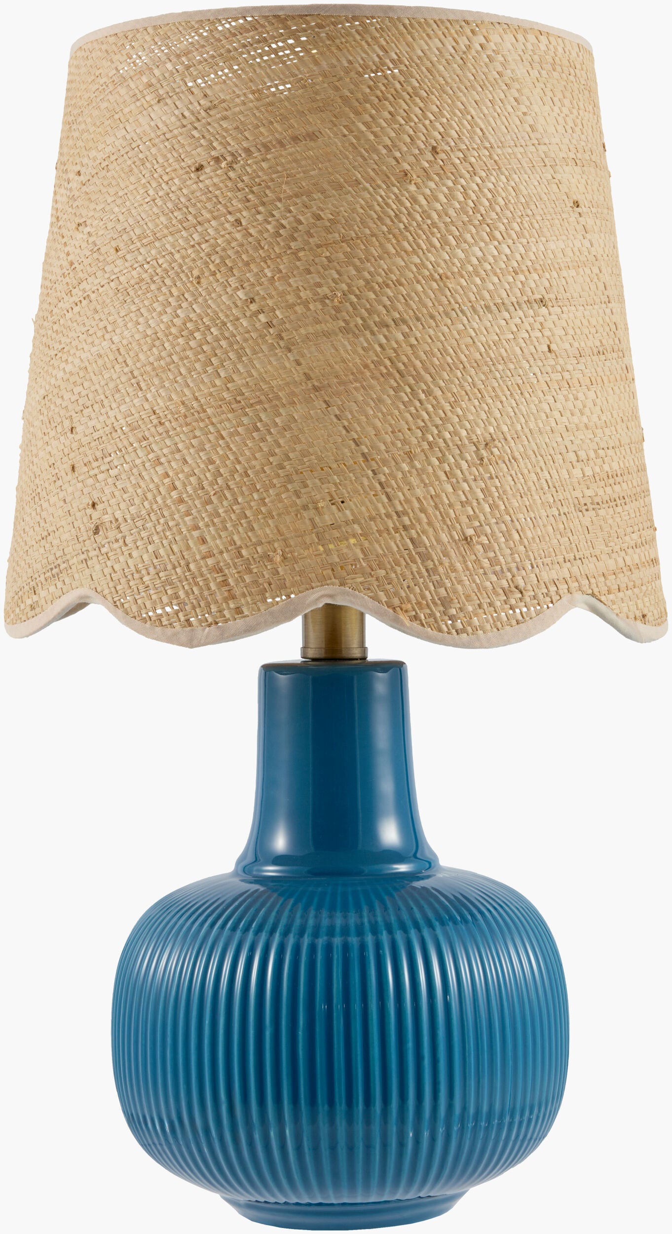 Ormelle Accent Table Lamp — Blue
