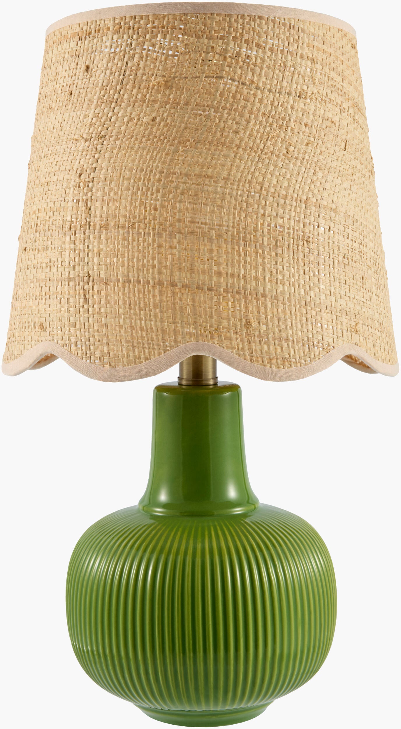 Ormelle Accent Table Lamp — Green