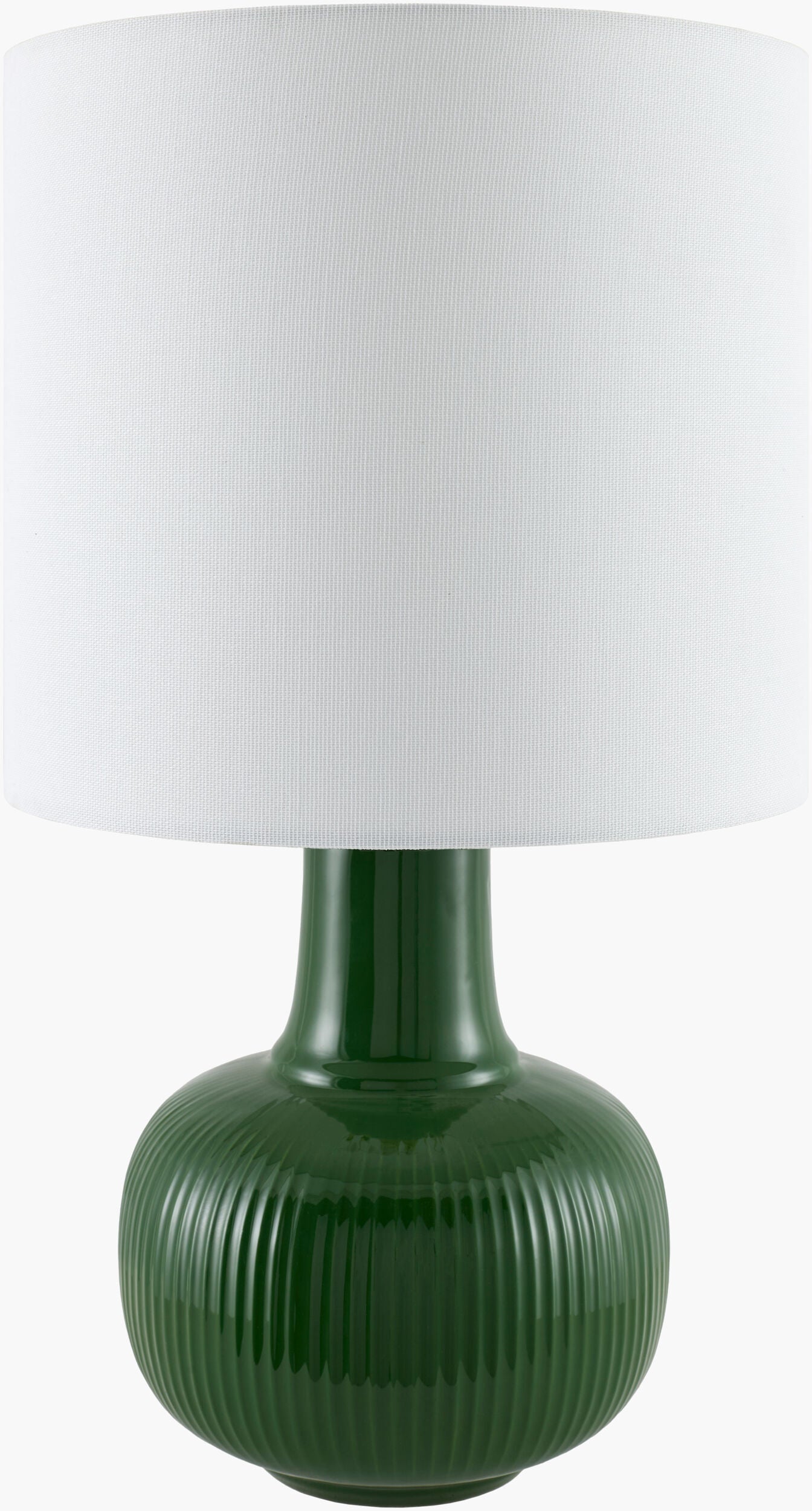 Ormelle Accent Table Lamp — Dark Green