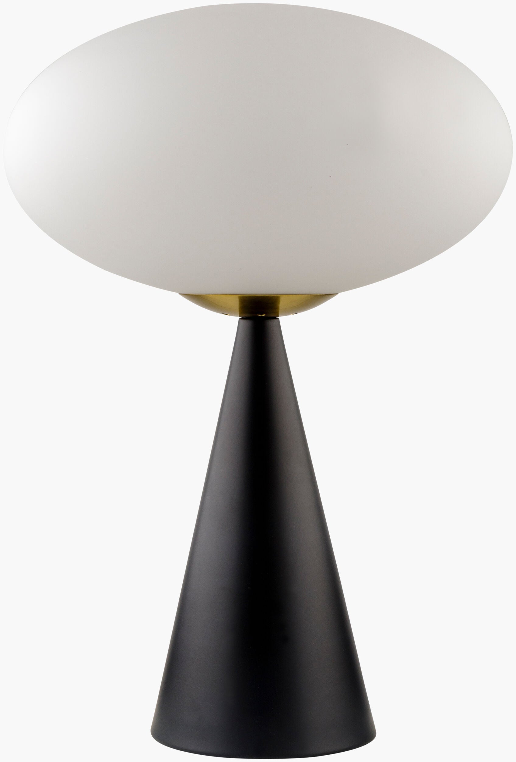 Orbique Accent Table Lamp — Black