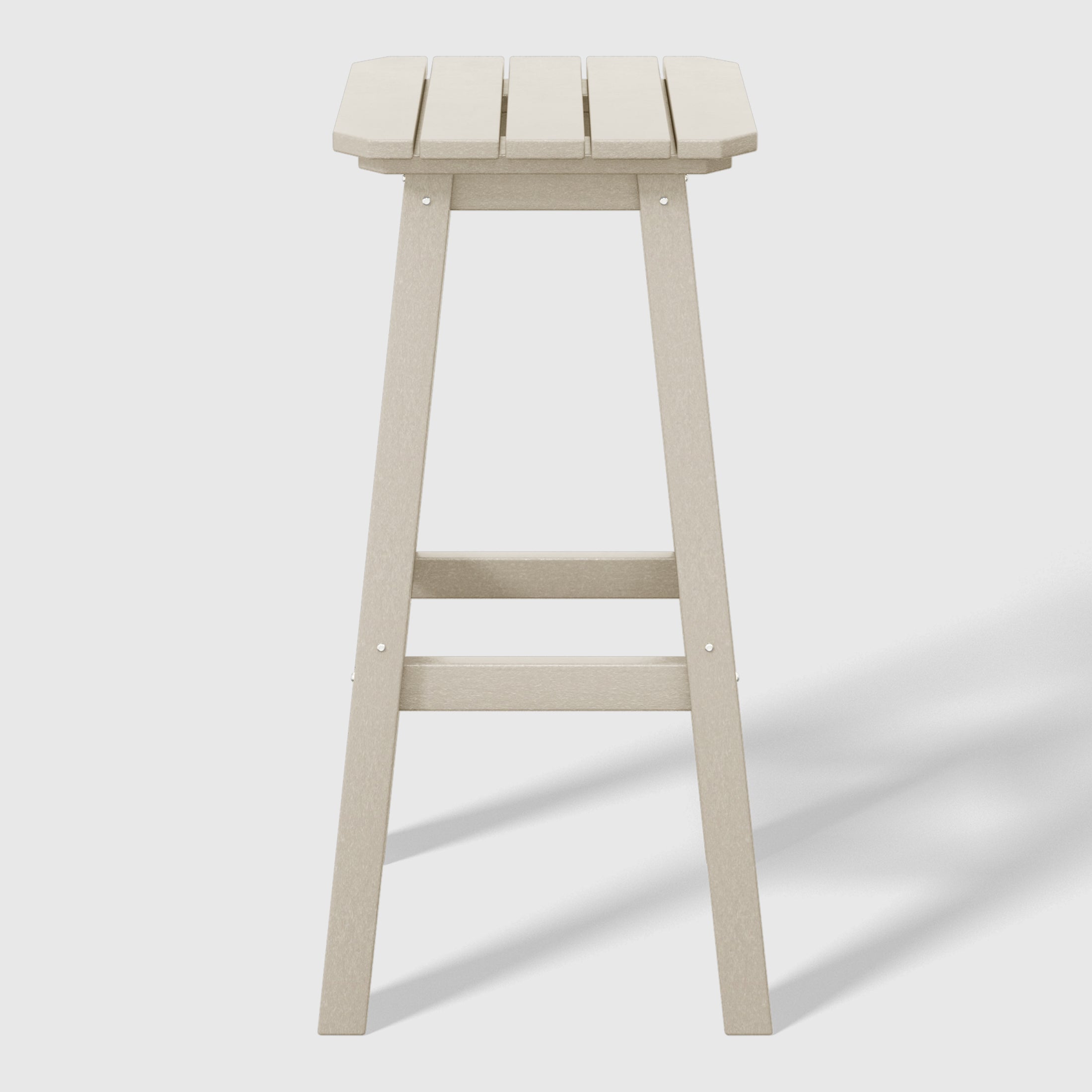 Stockholm All-Weather Outdoor Square Bar Stool (29" Height) Seahawk Designs Patio Bar & Counter Stools