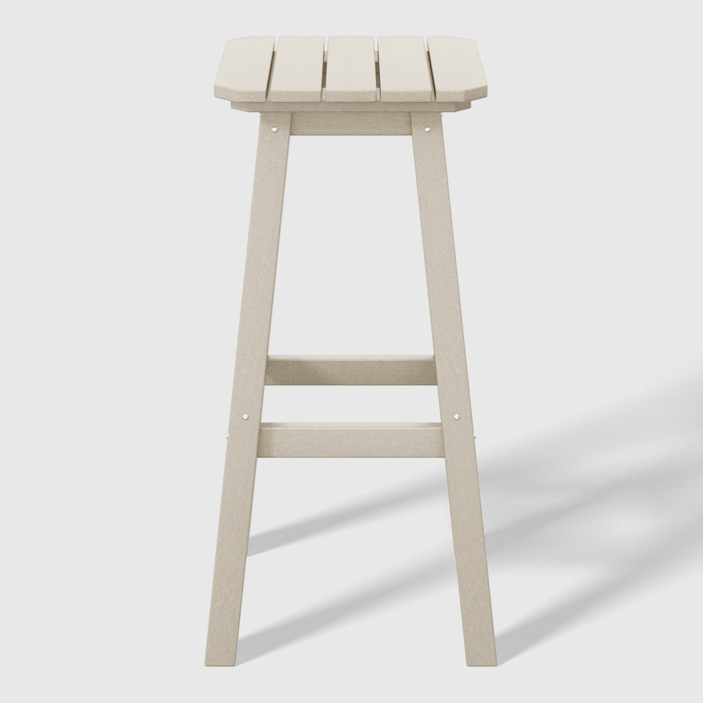 Stockholm All-Weather Outdoor Square Bar Stool (29" Height) Seahawk Designs Patio Bar & Counter Stools