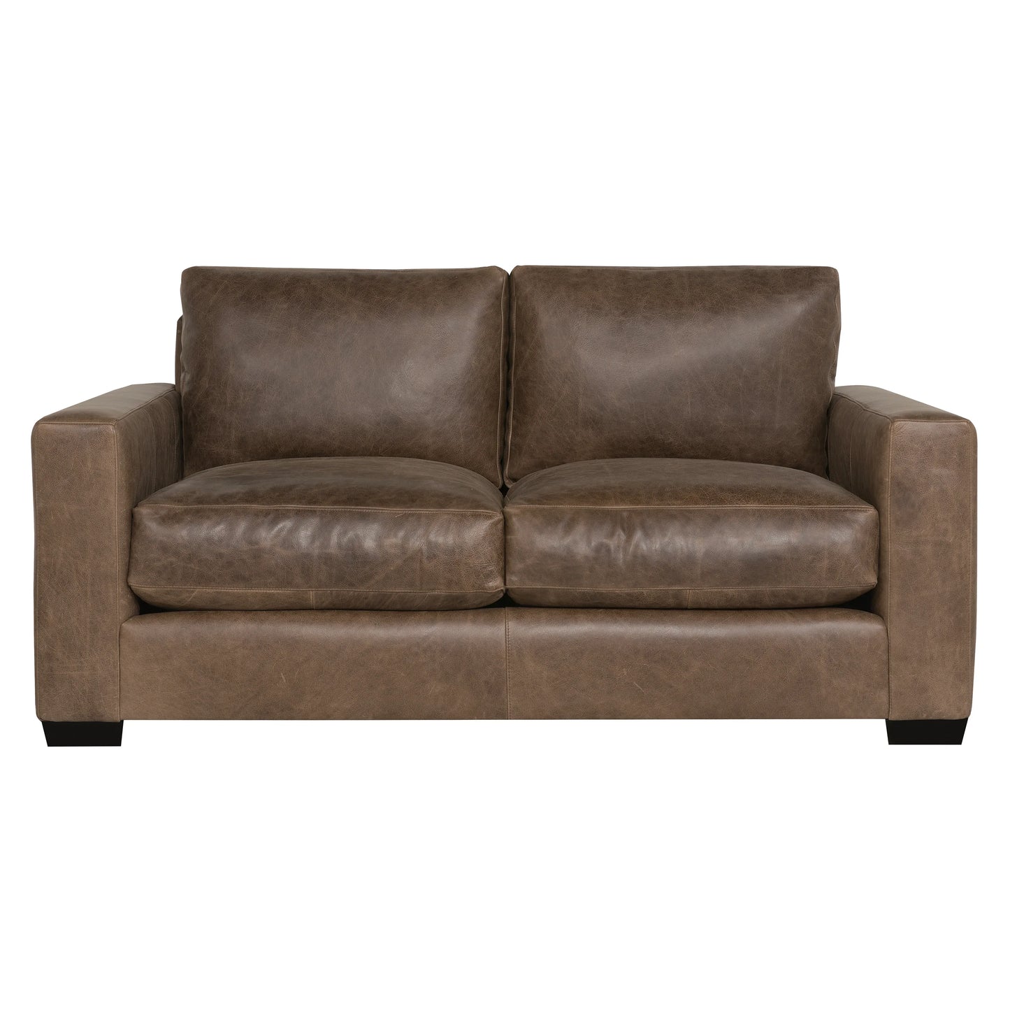 Dawkins Leather Loveseat Bernhardt Living