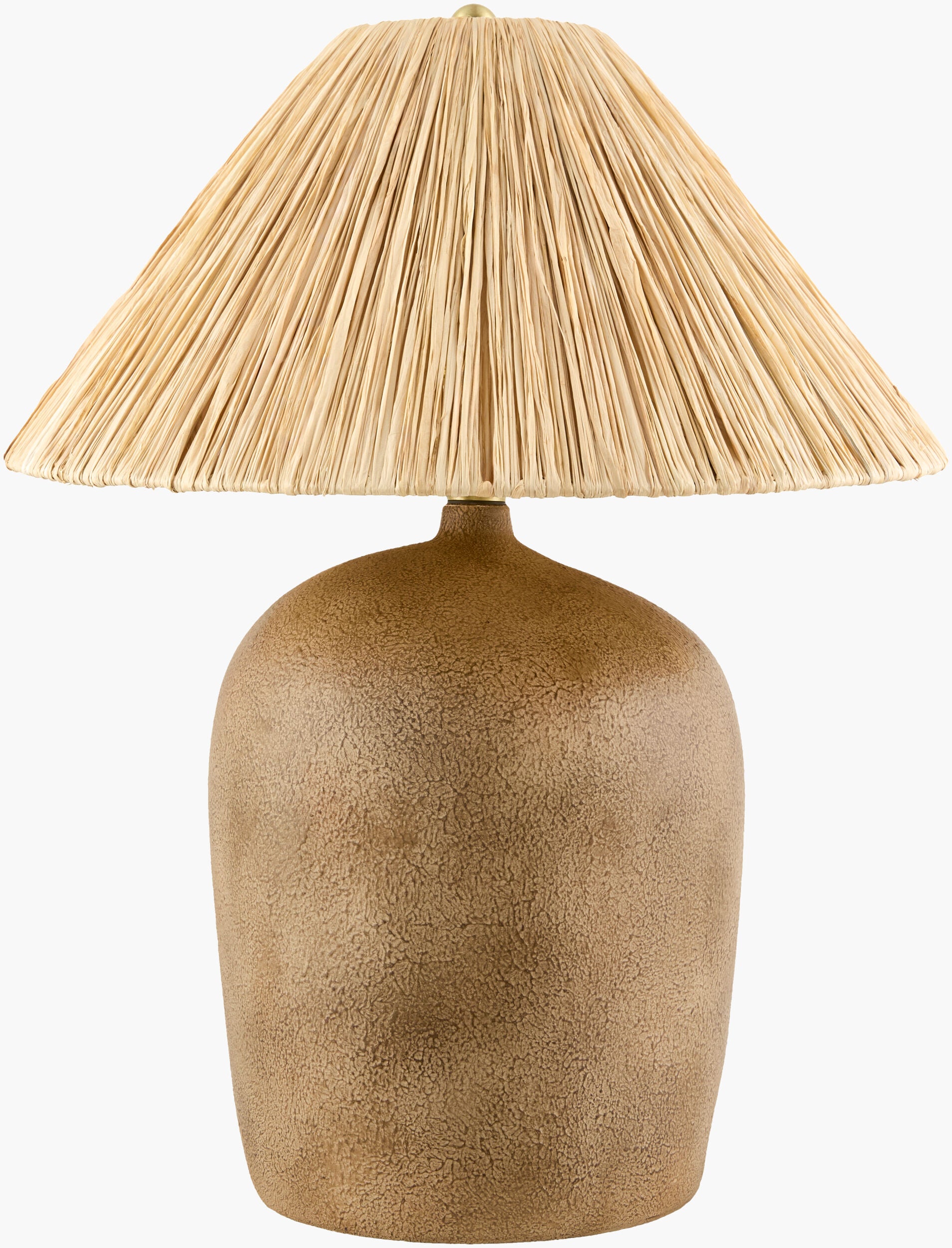 Otahu Accent Table Lamp — Brown