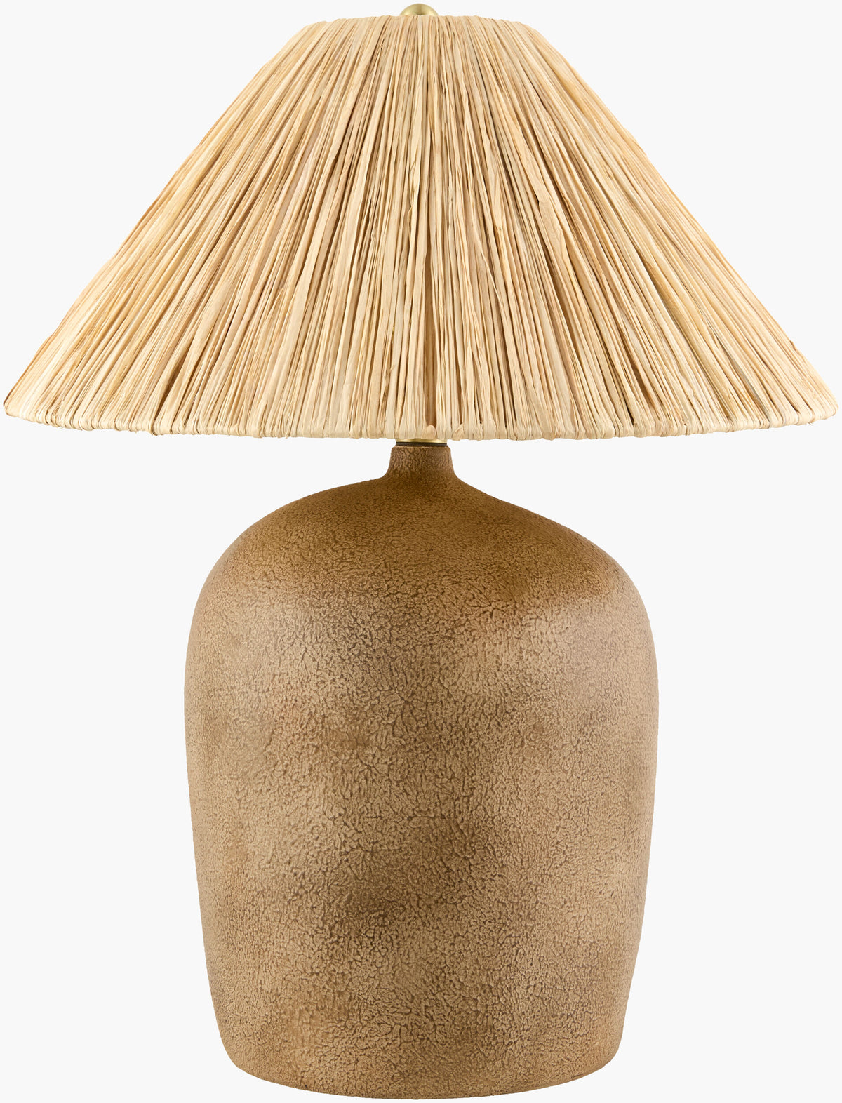 Otahu Accent Table Lamp — Brown