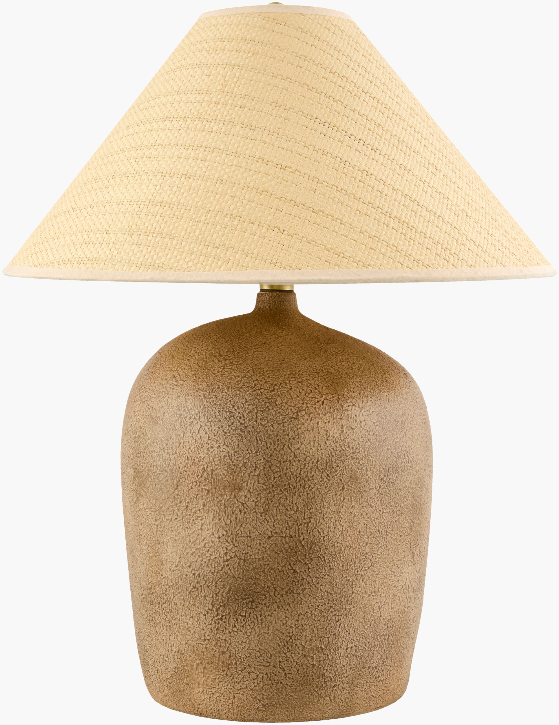 Otahu Accent Table Lamp — Brown