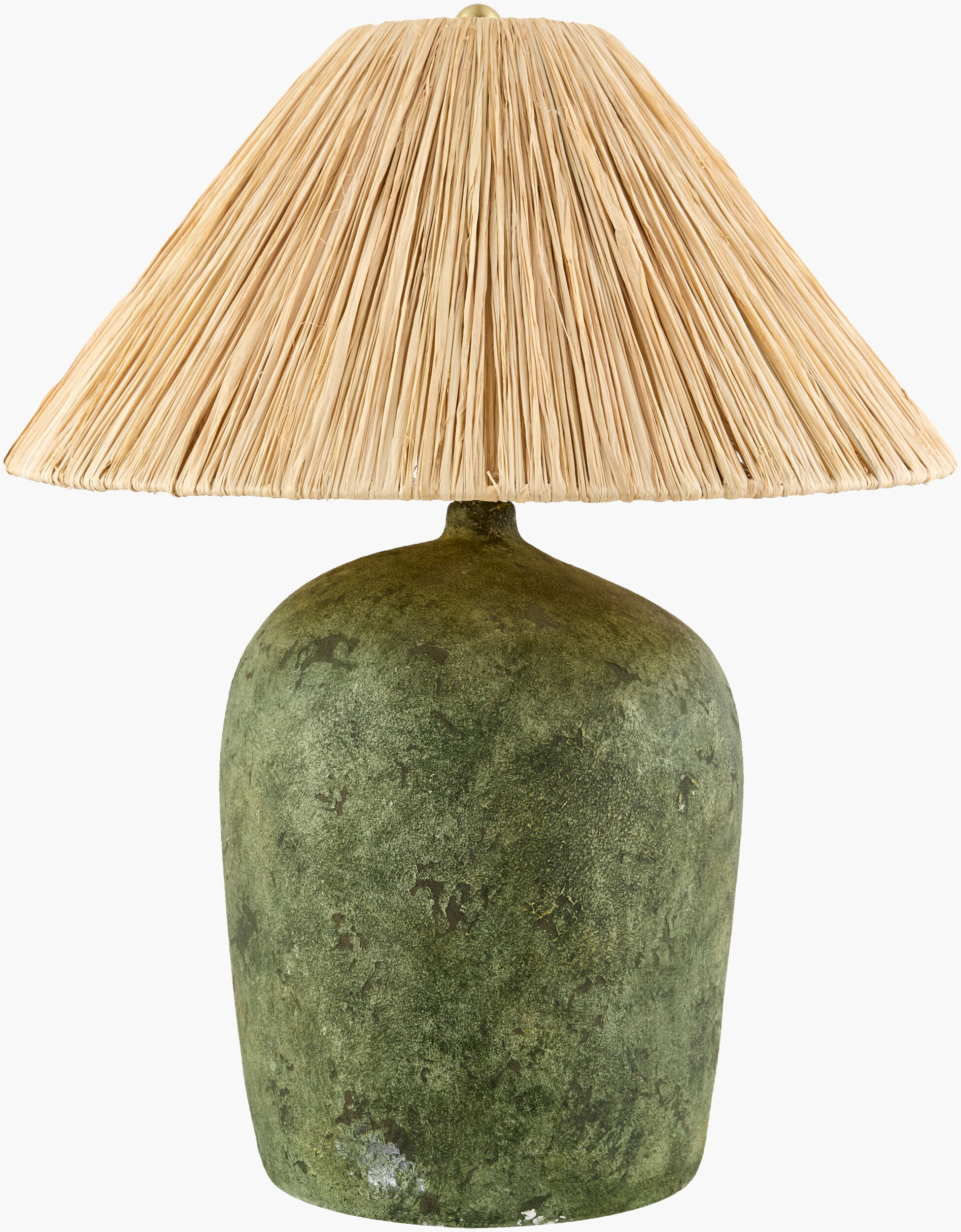 Otahu Accent Table Lamp — Green