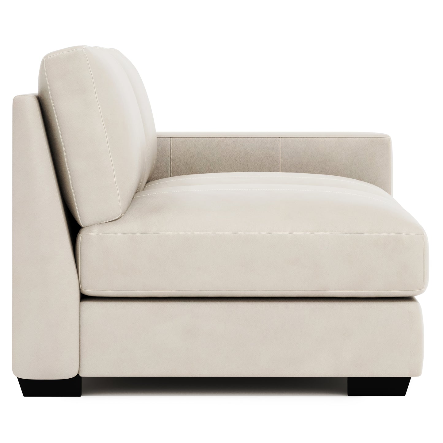 Dawkins Leather Right Arm Loveseat