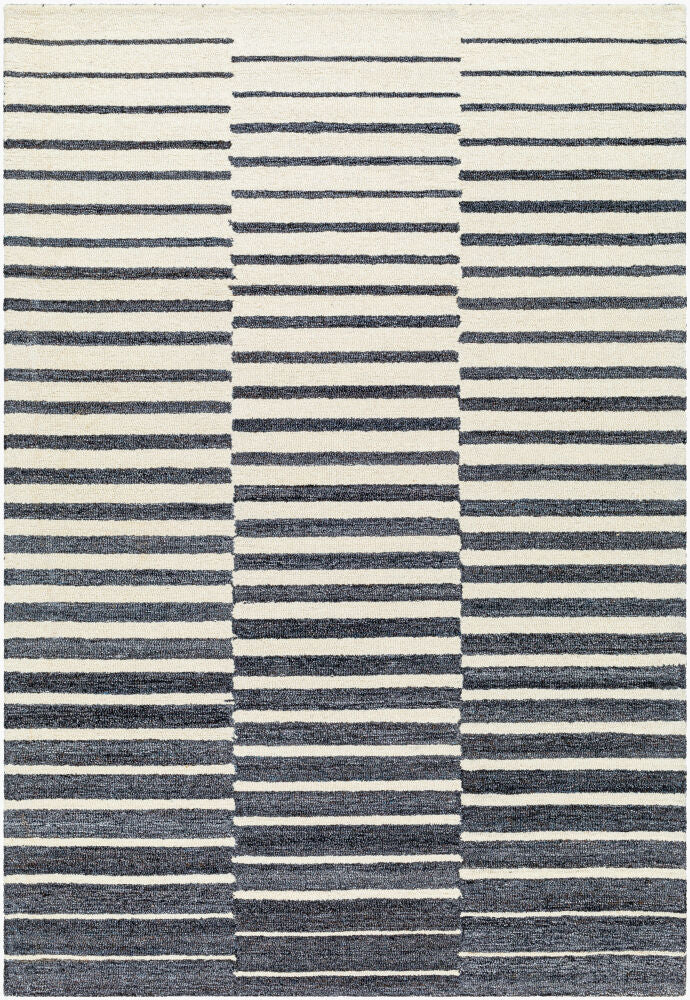 Ottawa Handmade Rug — Beige/Charcoal
