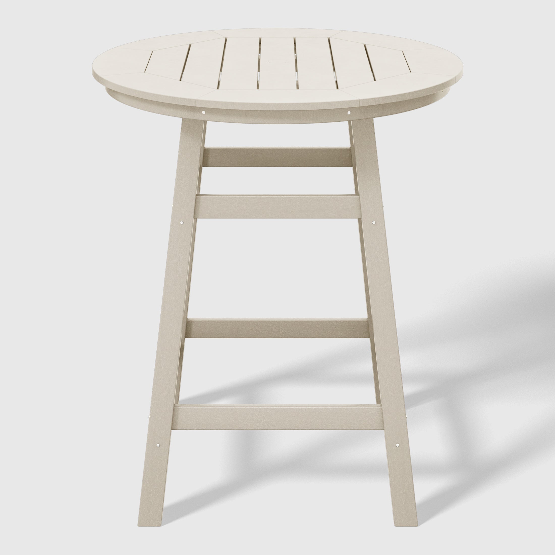 Stockholm All-Weather Outdoor 35" Round Counter Table (37" Height) Seahawk Designs Patio Bar Tables