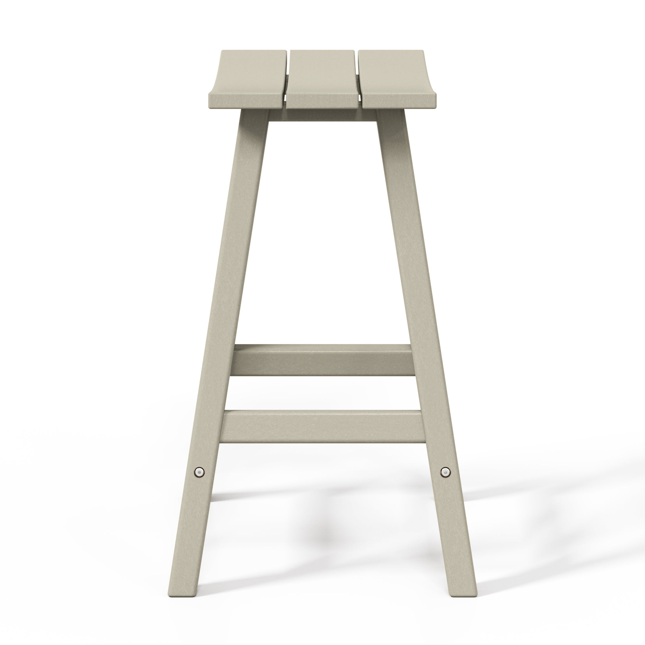 Stockholm All-Weather Outdoor Saddle Counter Stool (24" Height) Seahawk Designs Patio Bar & Counter Stools