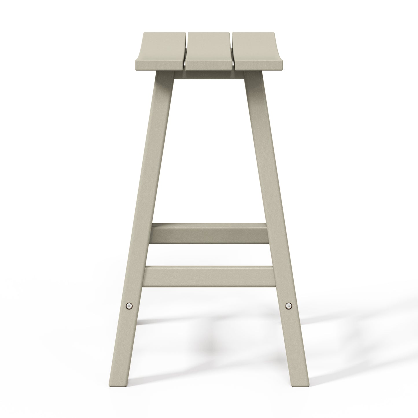Stockholm All-Weather Outdoor Saddle Counter Stool (24" Height) Seahawk Designs Patio Bar & Counter Stools