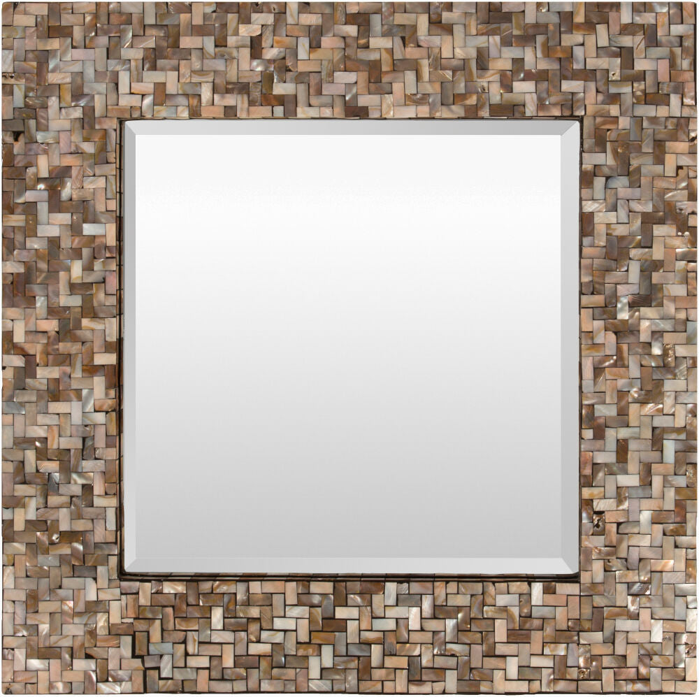 Overton Accent Mirror — Metallic - Bronze